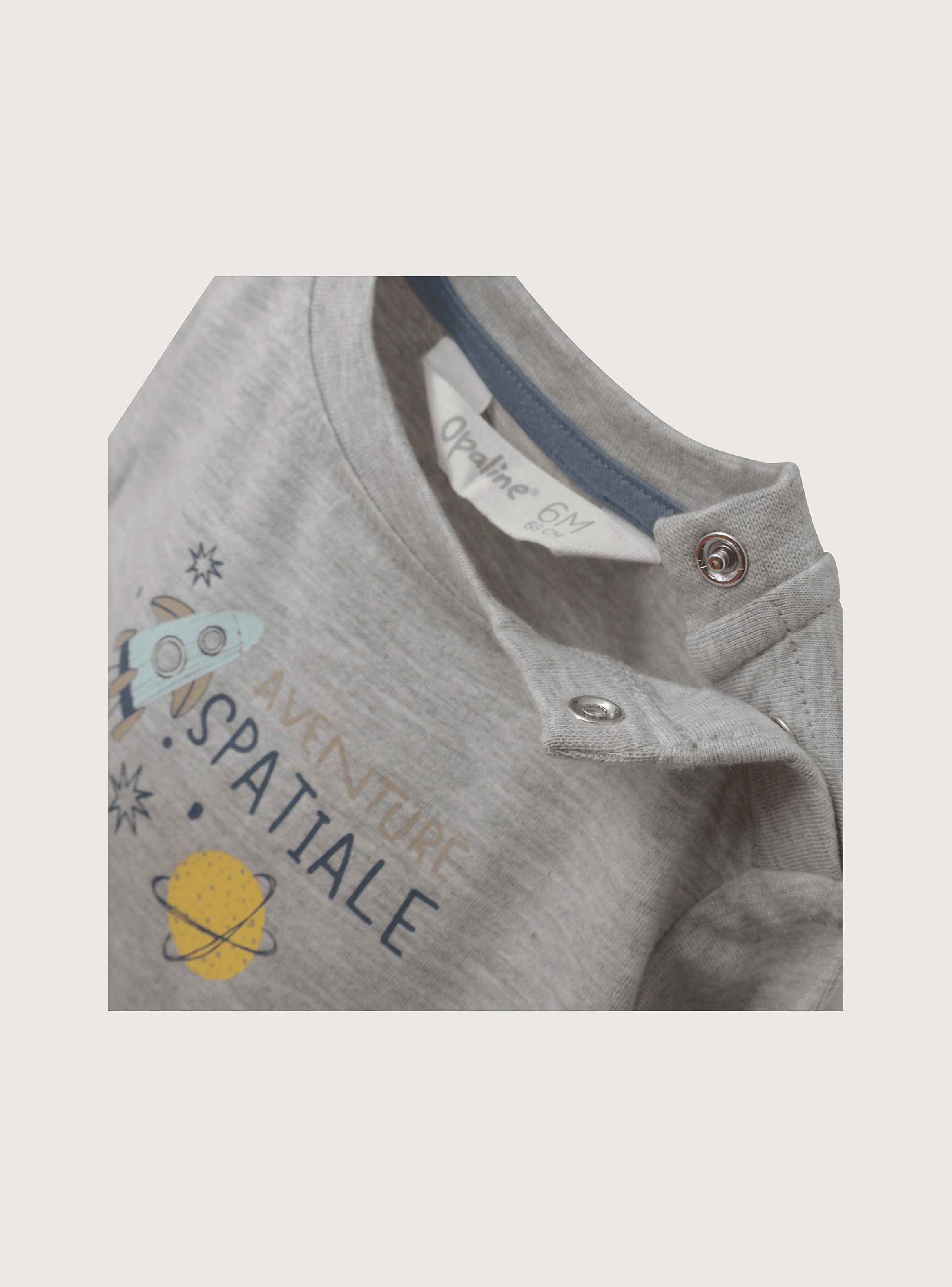Polera Niño Gris 40600 Opaline-3