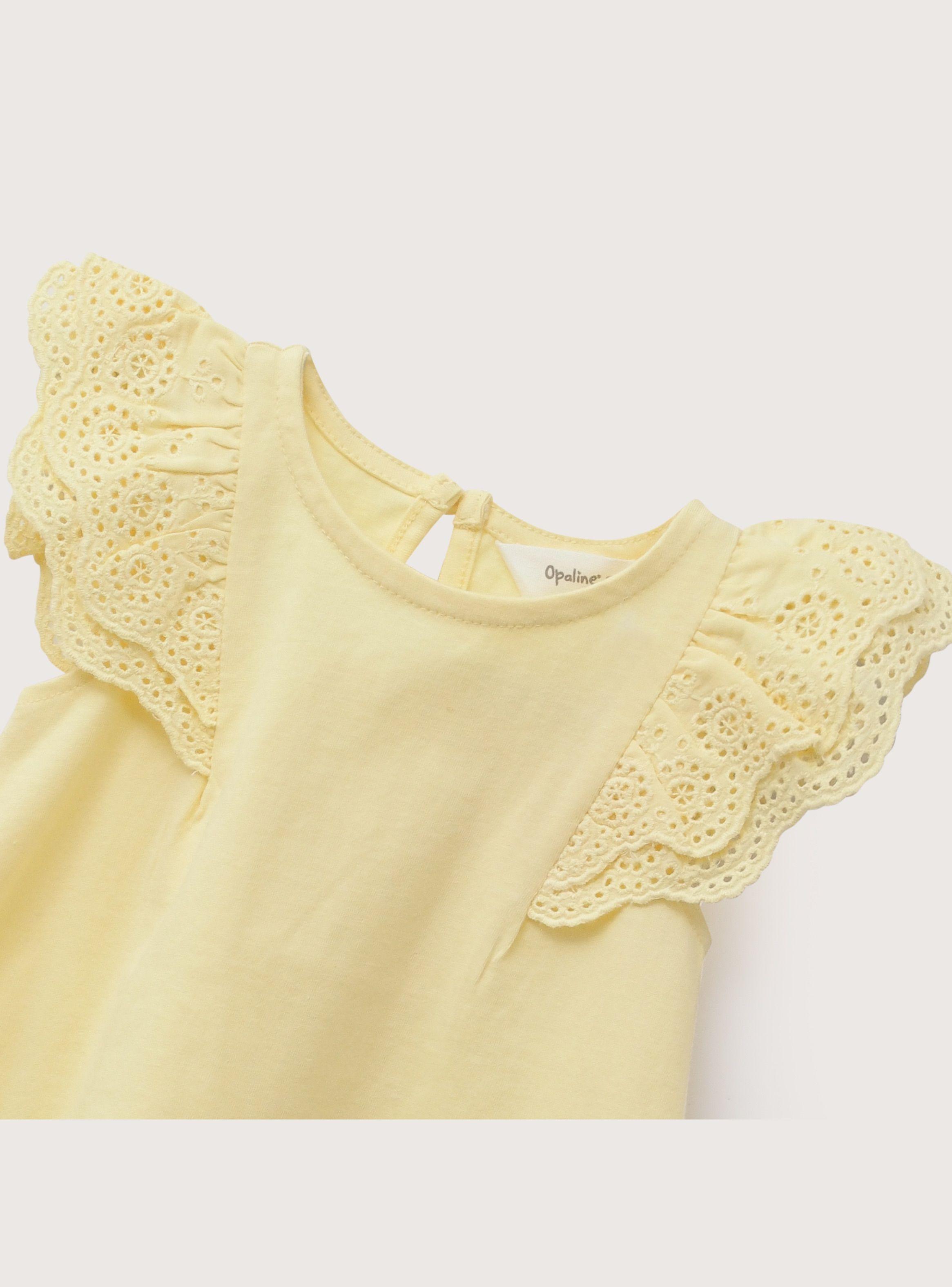Vestido Amarillo Infant Niña-3