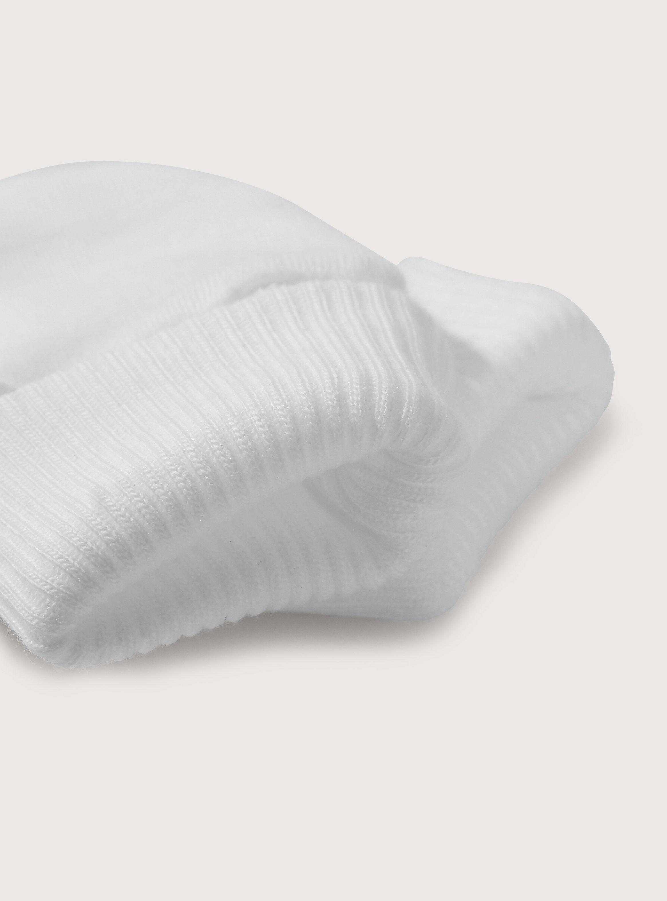 Pack 2 Mitones De Bebé Blanco Bebé Unisex-2