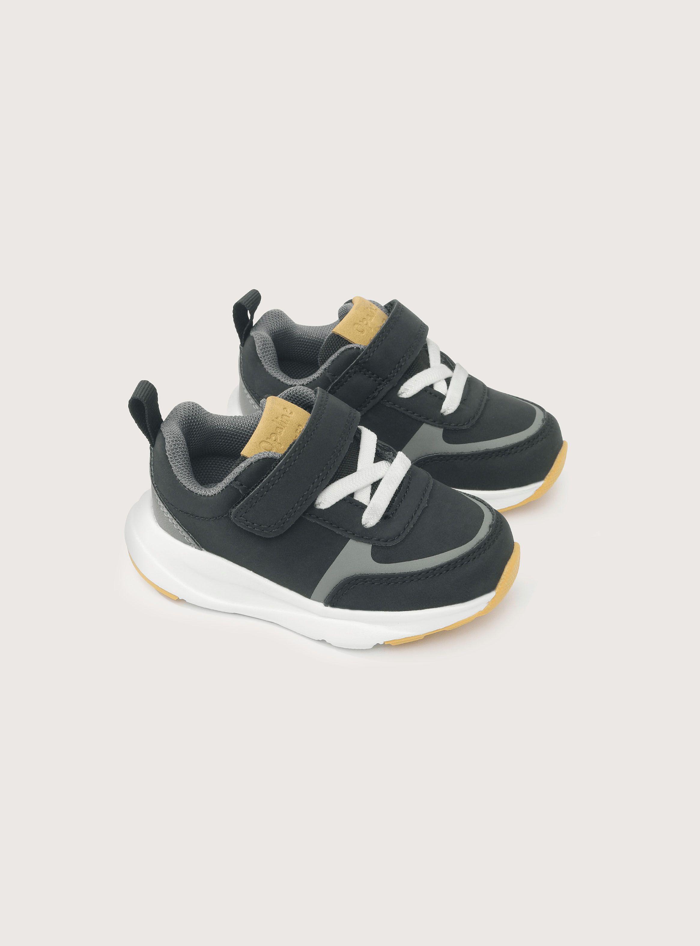 Zapatilla Negra de Niño-0