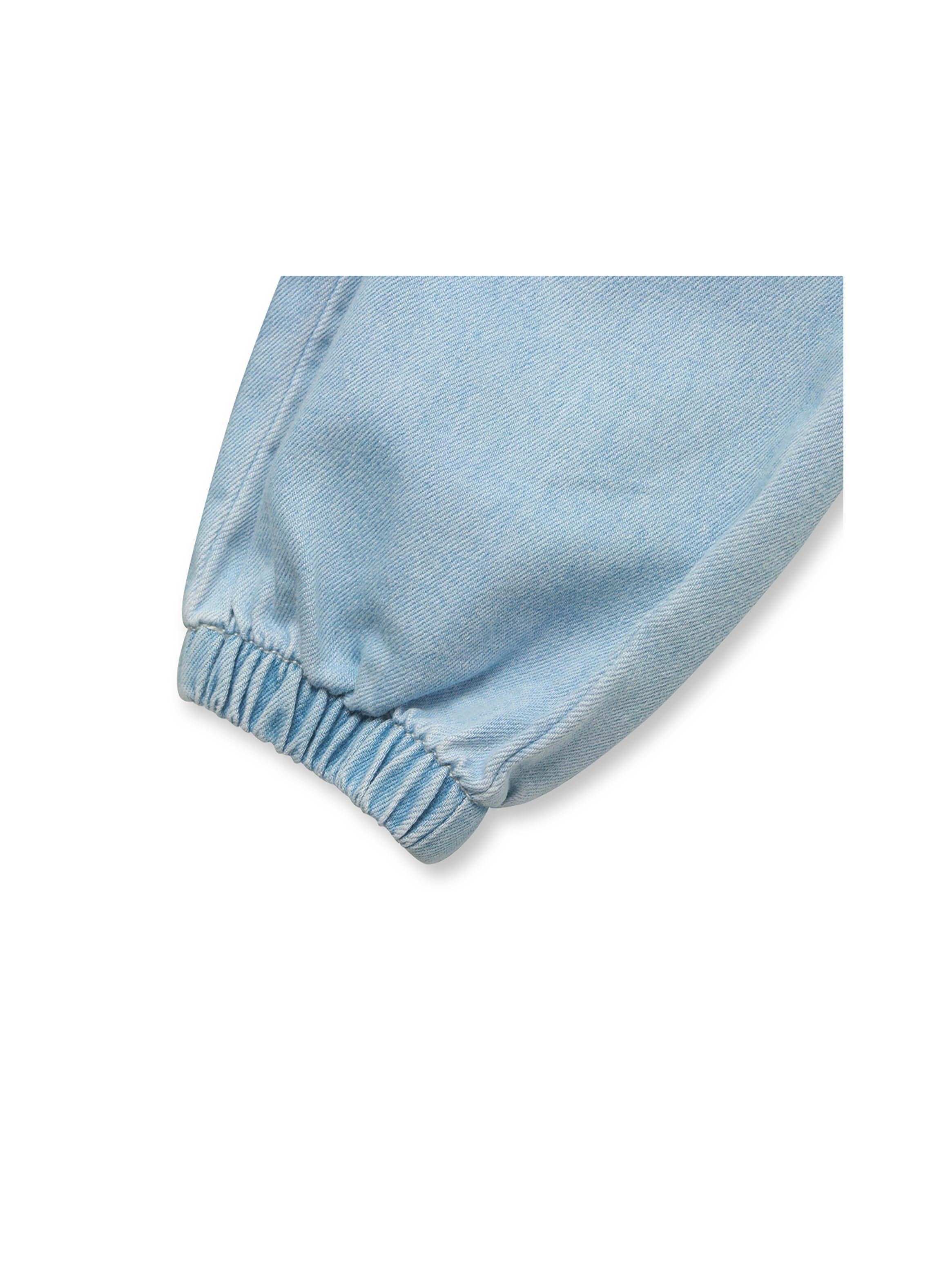 Jeans Bebé Bombacho Celeste (Rn A 9 Meses) Opaline-2