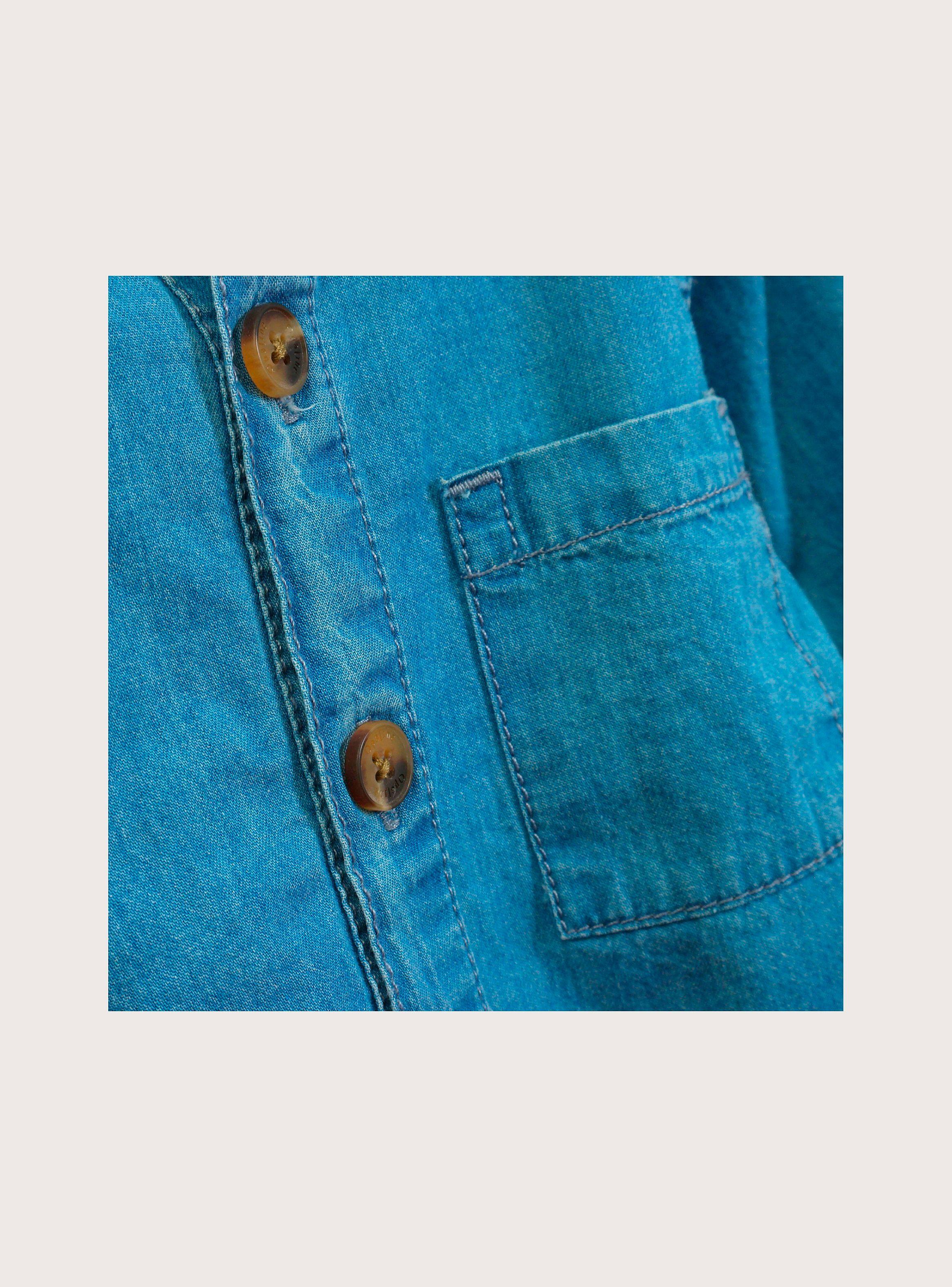 Camisa Niño Azul 40098 Opaline-2