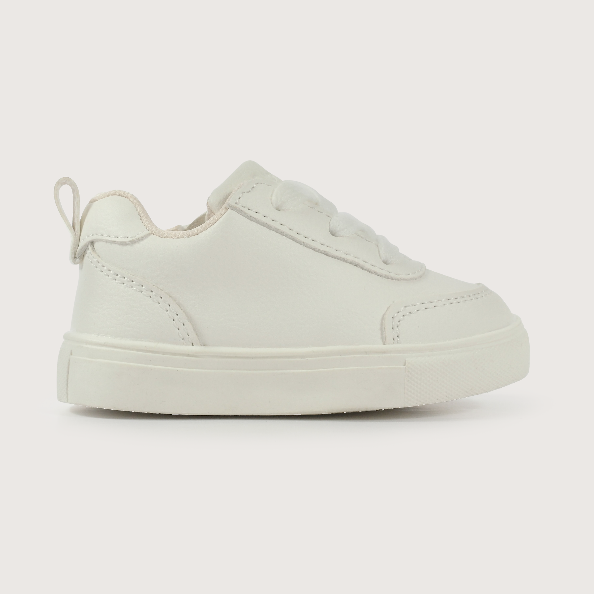 Zapatilla primeros pasos blanca unisex-1