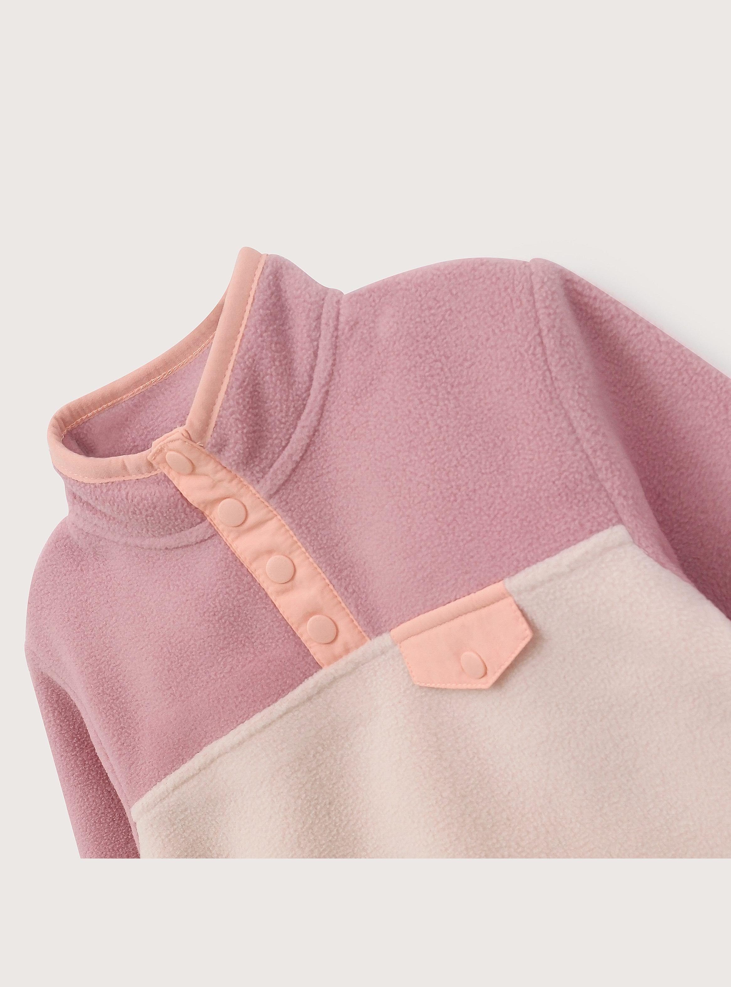 Poleron Infant Niña Rosa Viejo-3