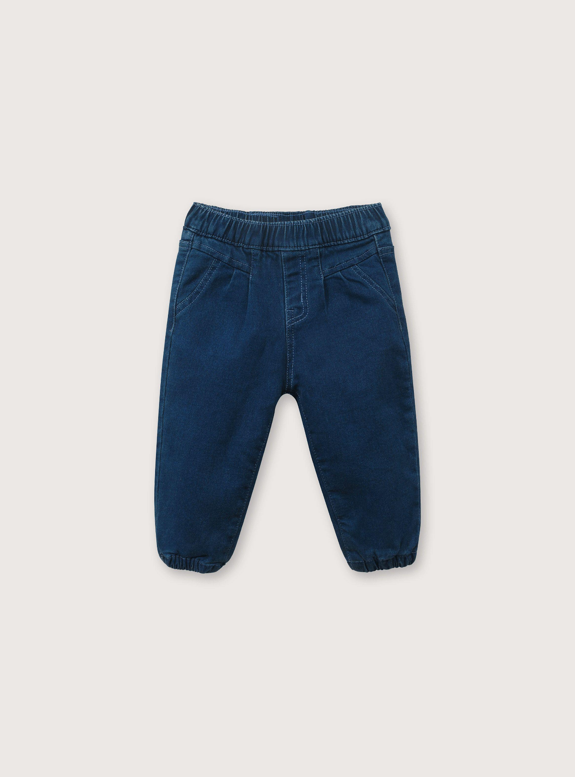 Jeans Bombacho Azul de Niña-0