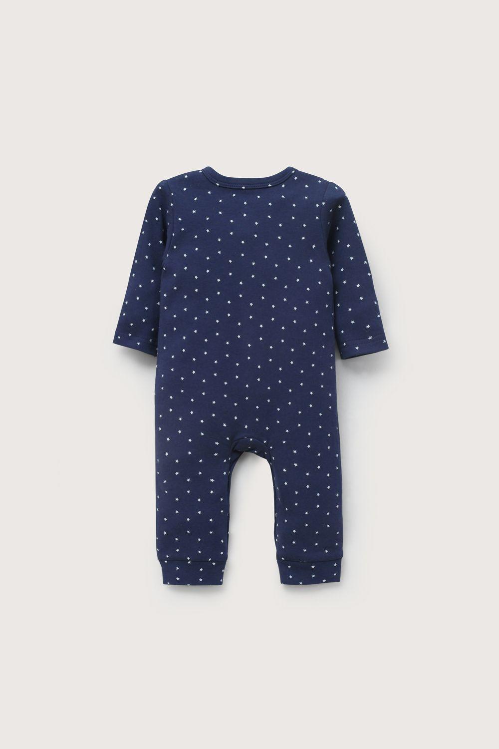 Osito azul de algodón de bebé niño-2