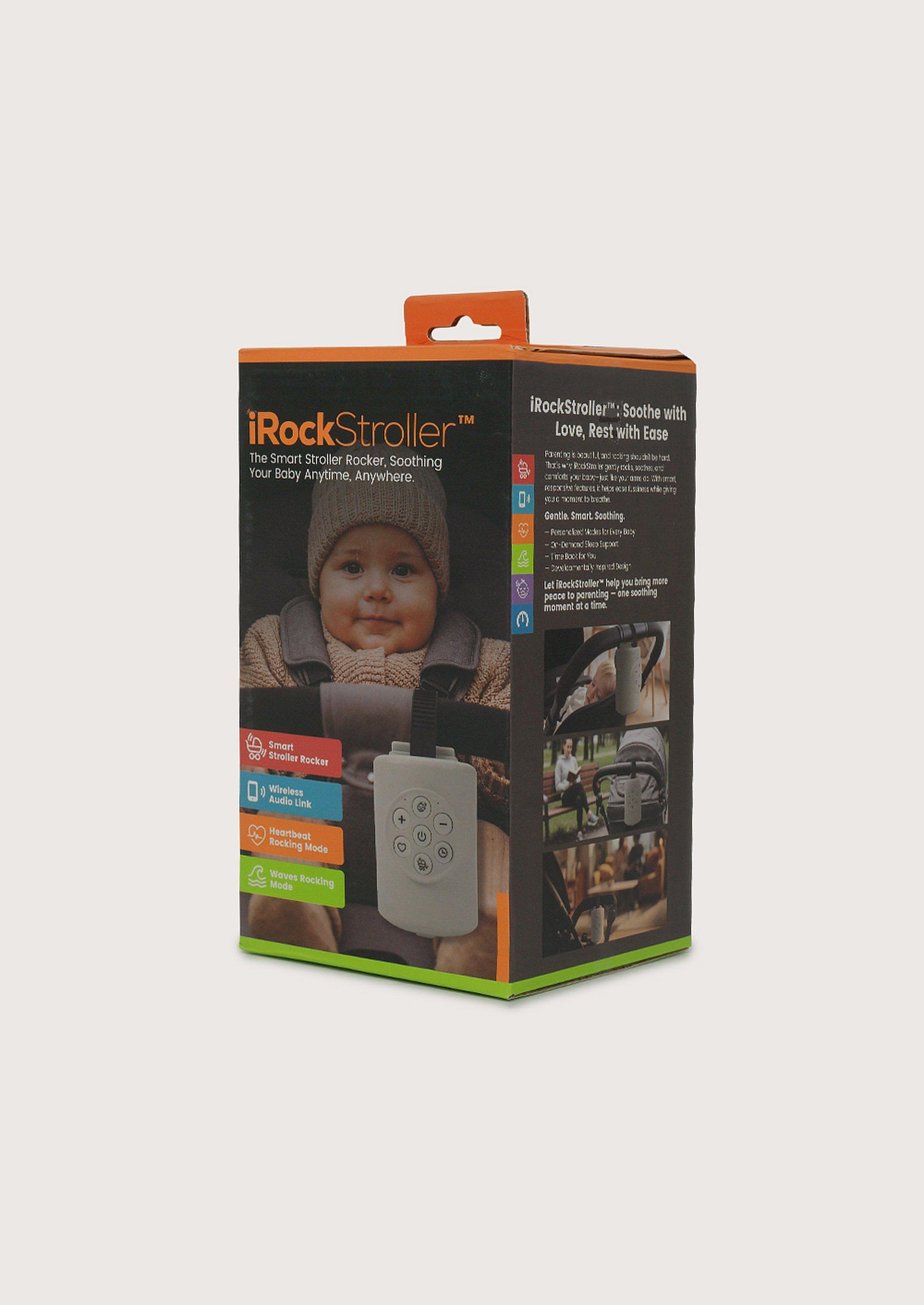 Mecedora Portátil Gris para Cuna y Coche de Bebé-2