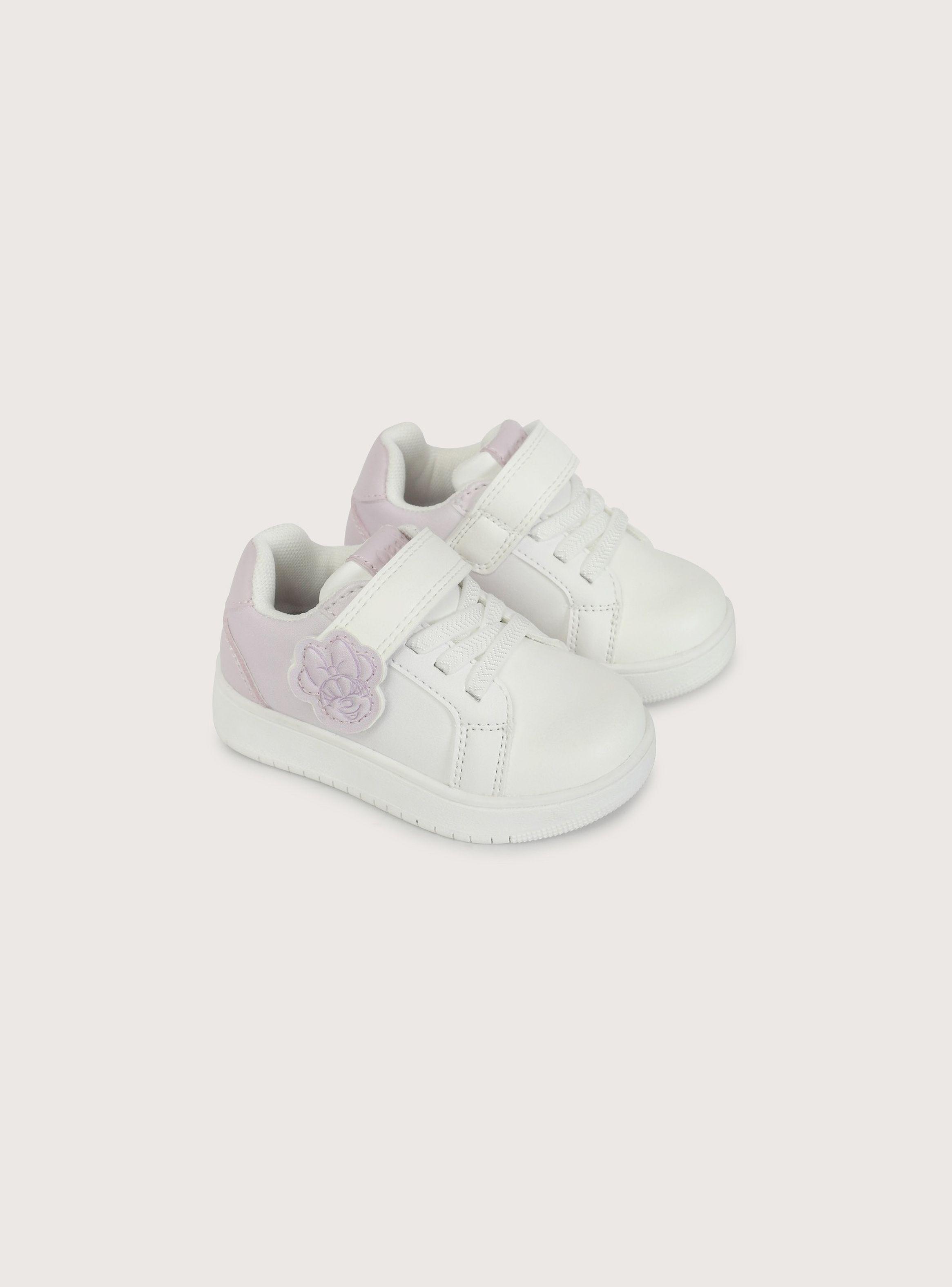 Zapatilla disney blanca de niña-0