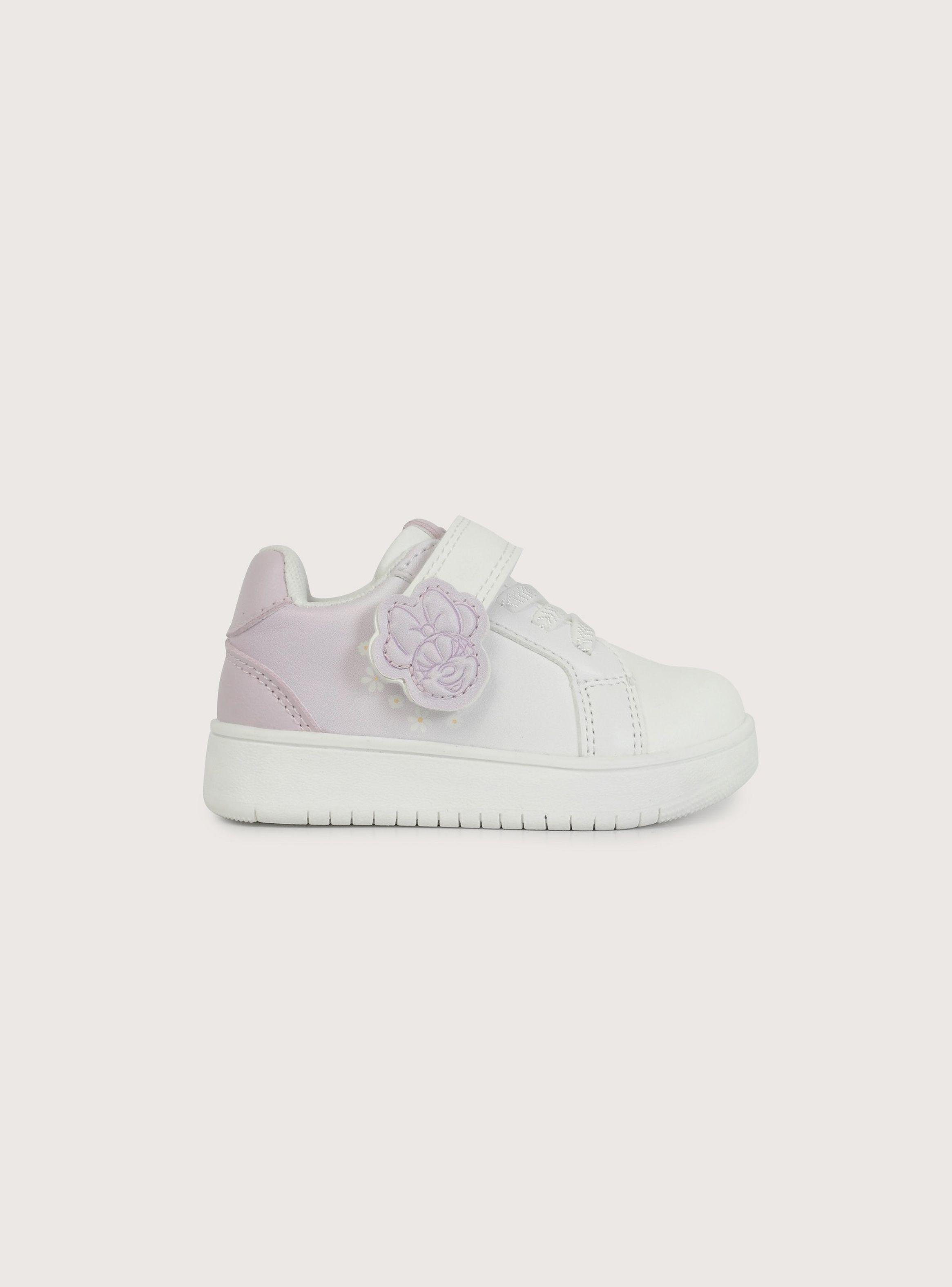 Zapatilla disney blanca de niña-1