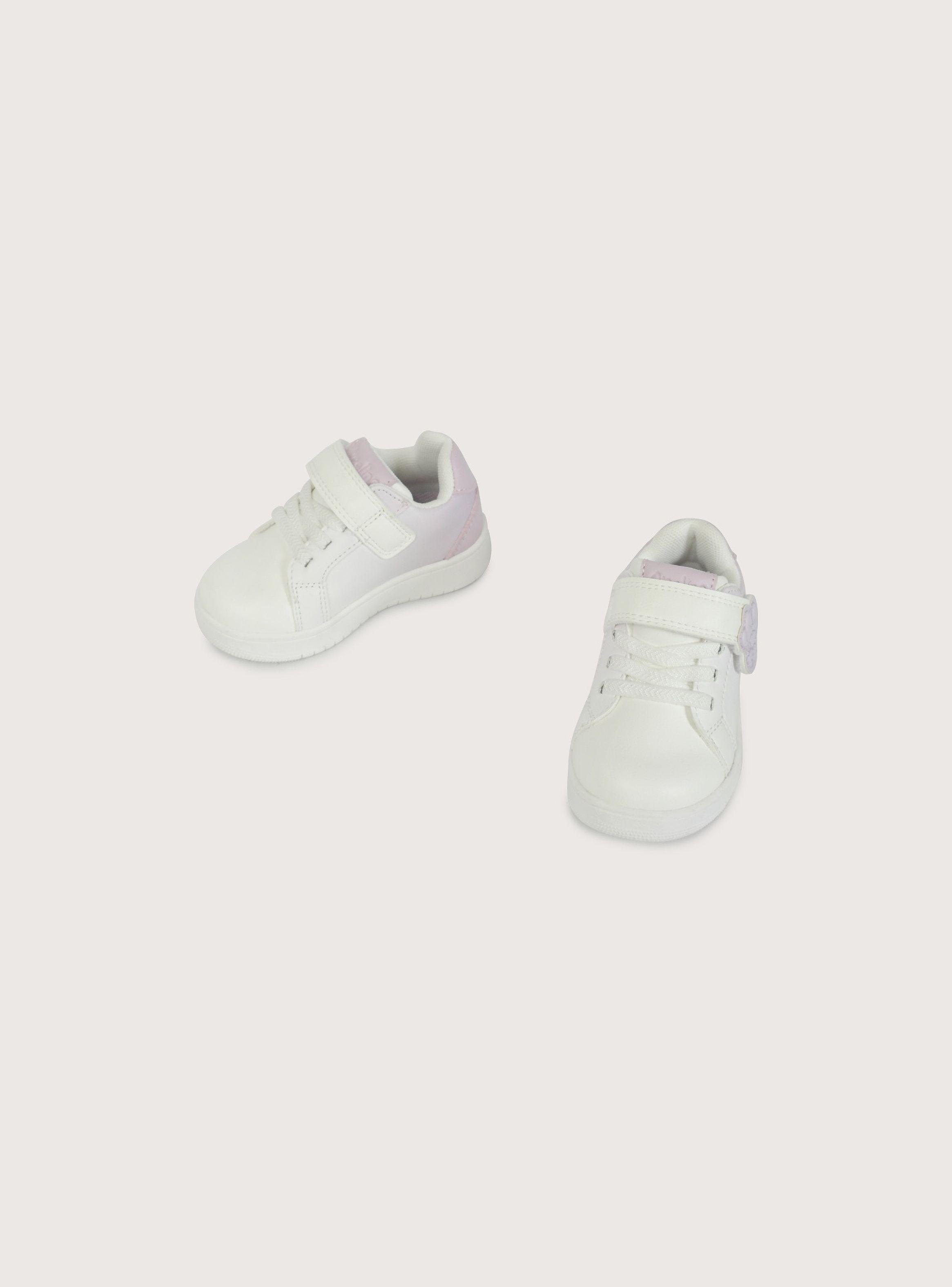 Zapatilla disney blanca de niña-3