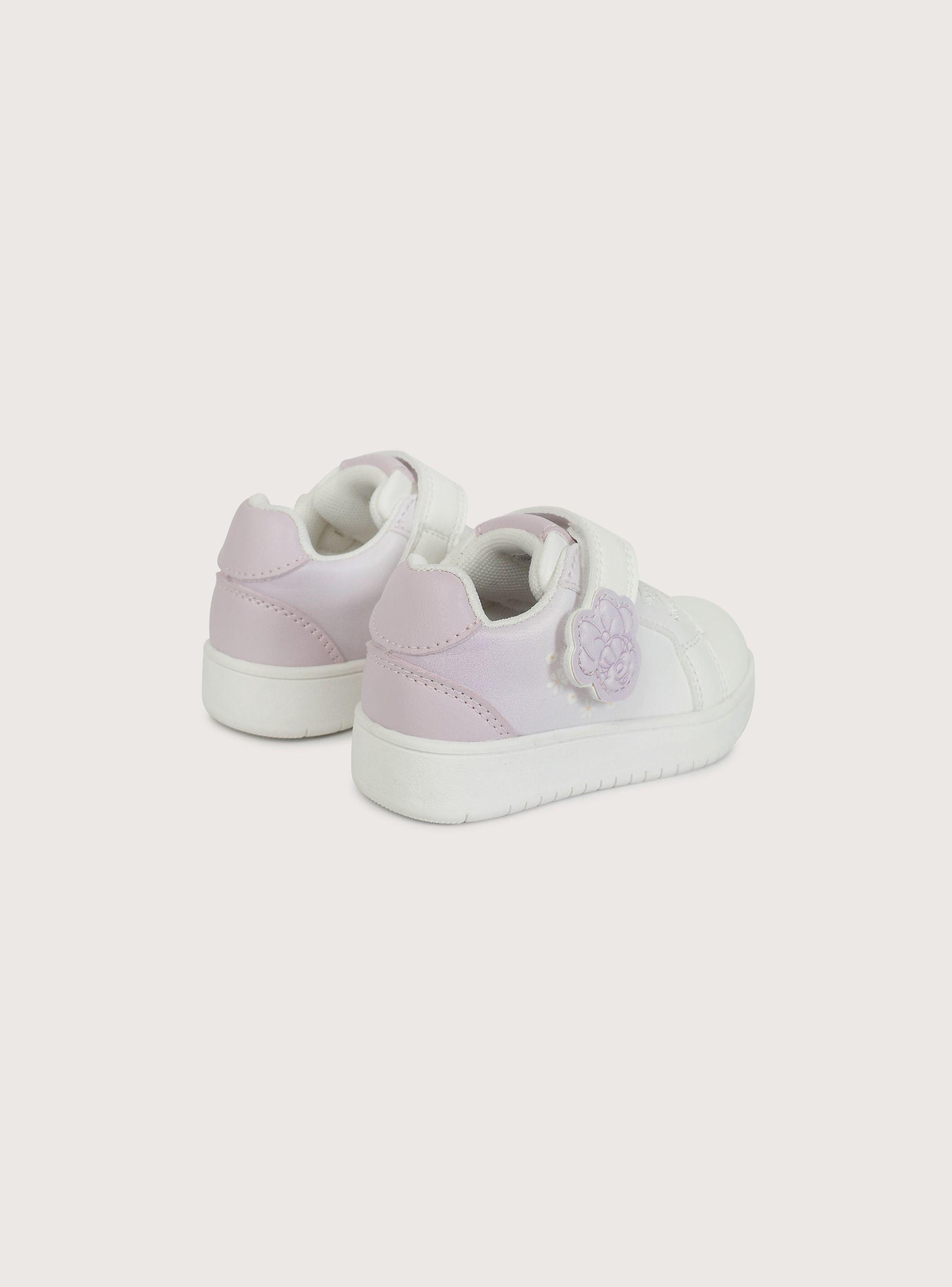 Zapatilla disney blanca de niña-4
