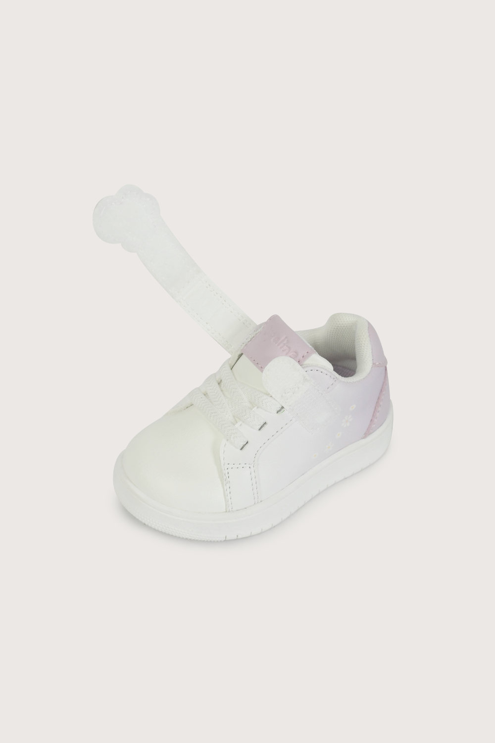 Zapatilla disney blanca de niña-6