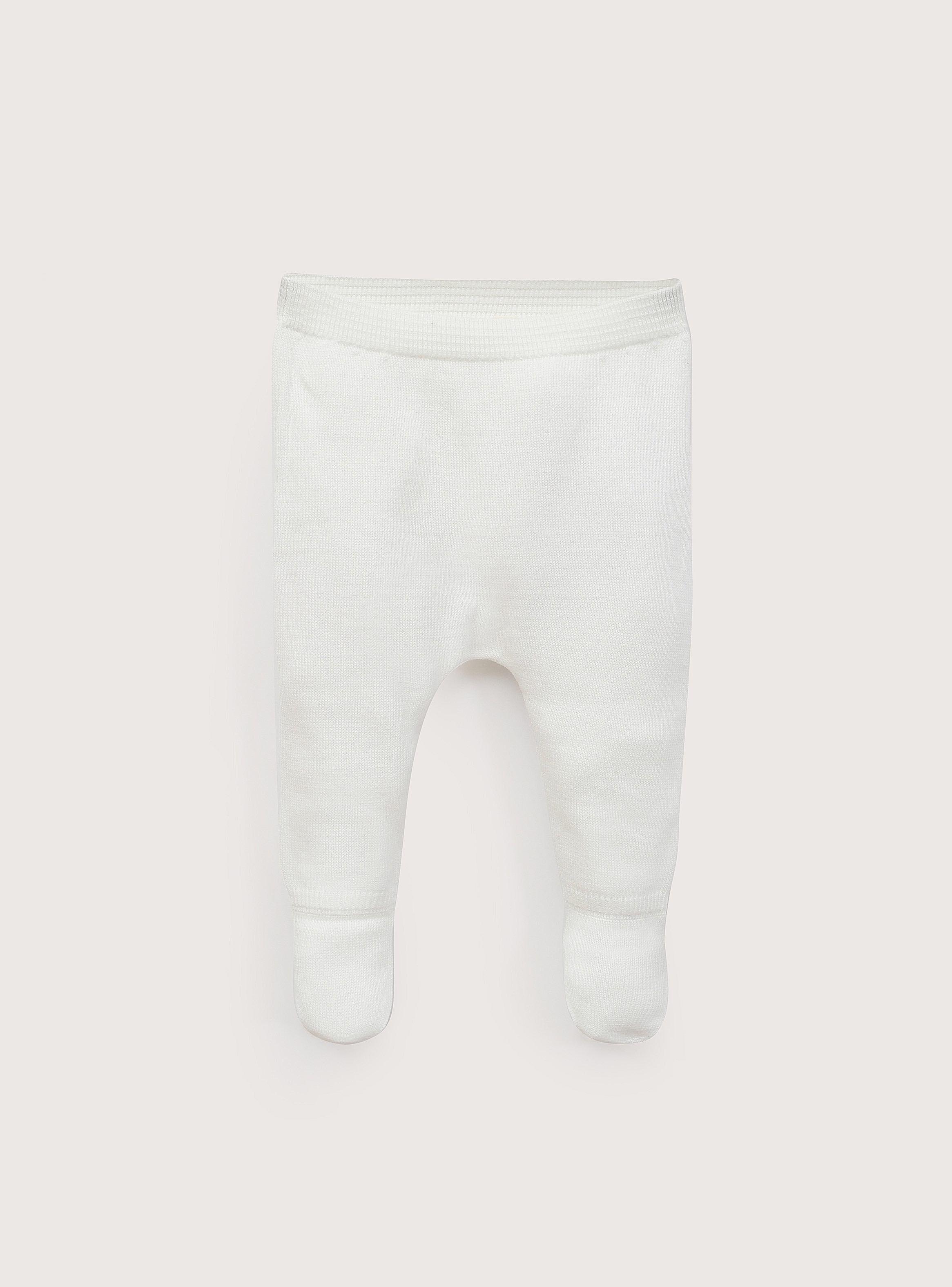 Conjunto Tejido Bebe Unisex Blanco-3