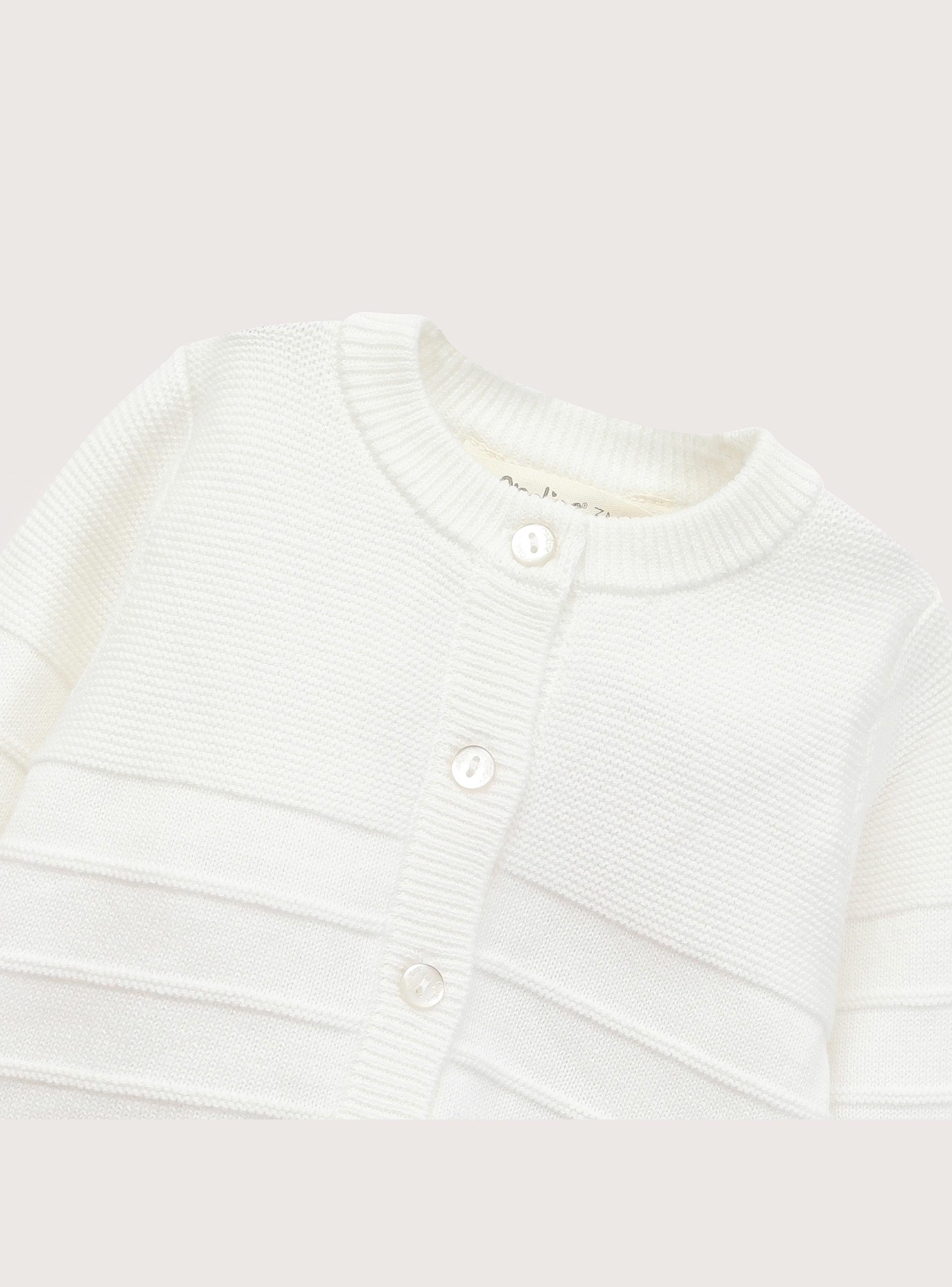 Conjunto Tejido Bebe Unisex Blanco-4