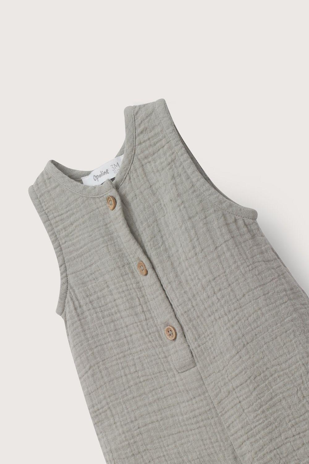 Bombacho verde de bebé niño-3