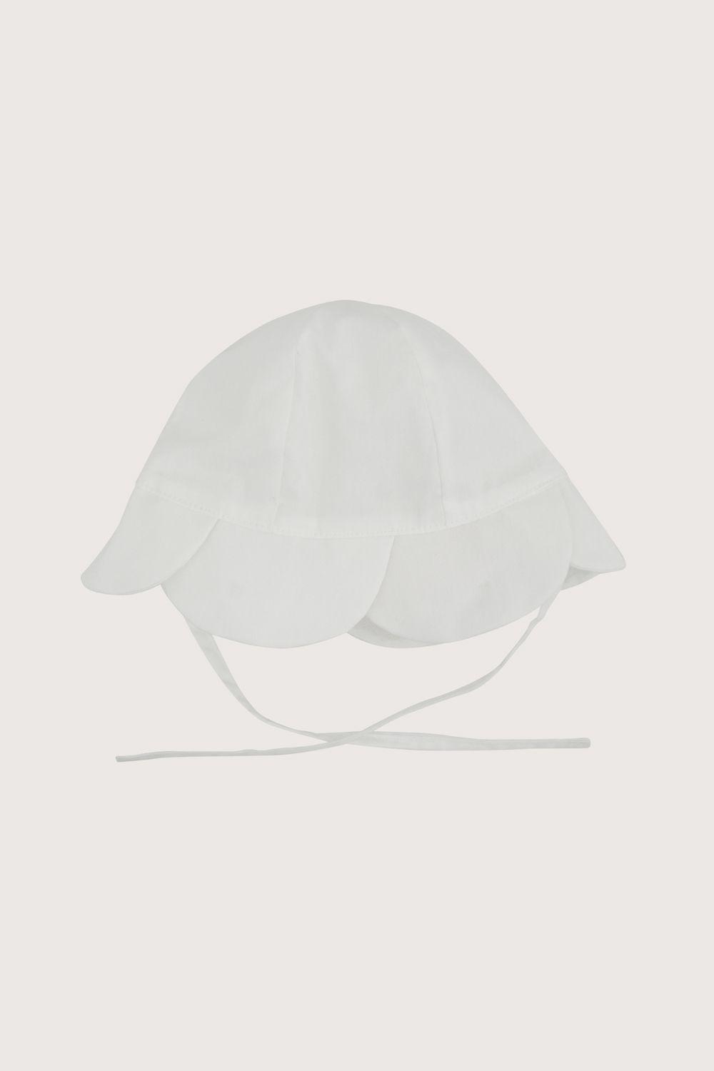 Gorro bebe blanco niña-2