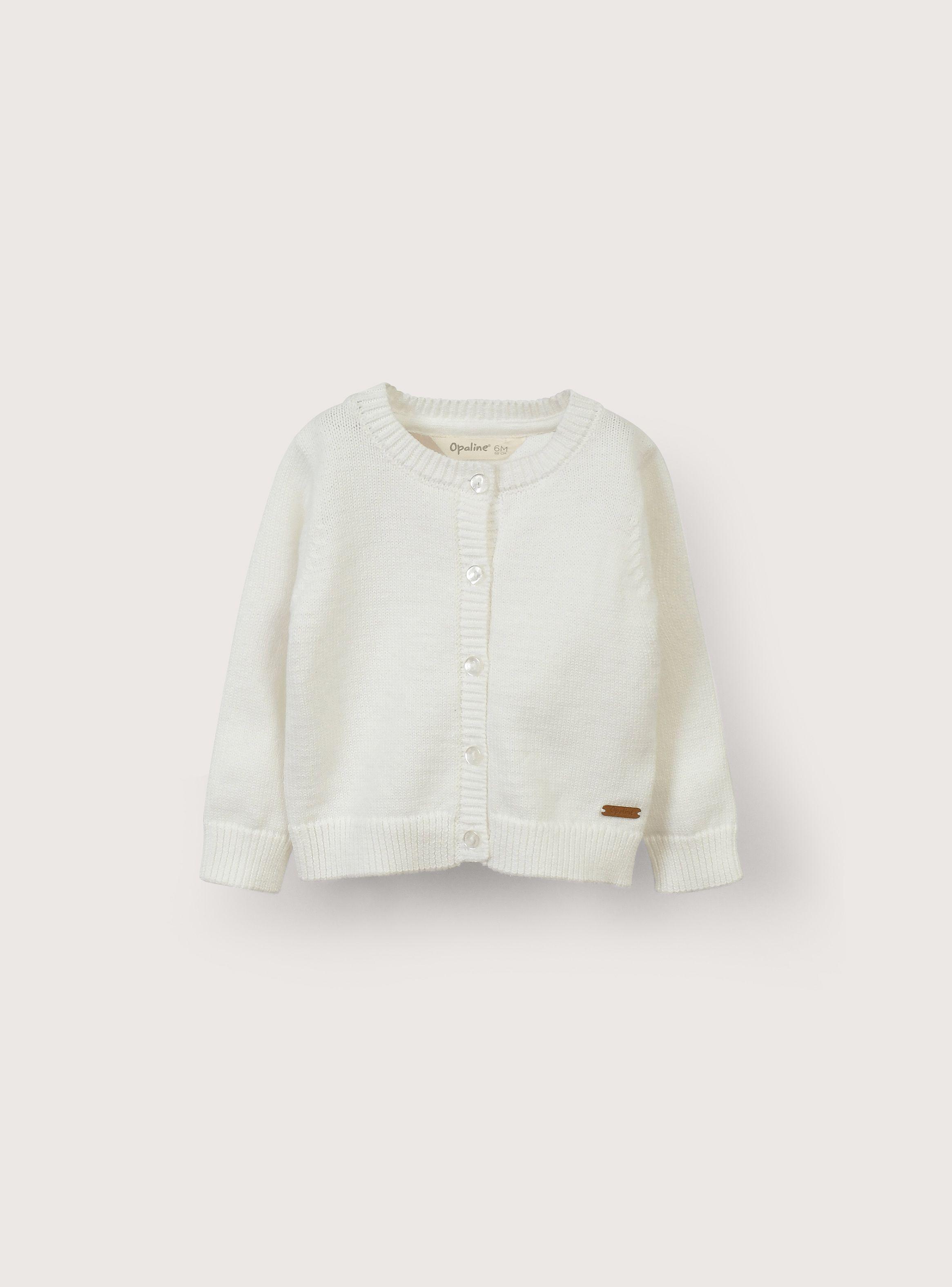 Chaleco Niña Blanco 39876 Opaline-0