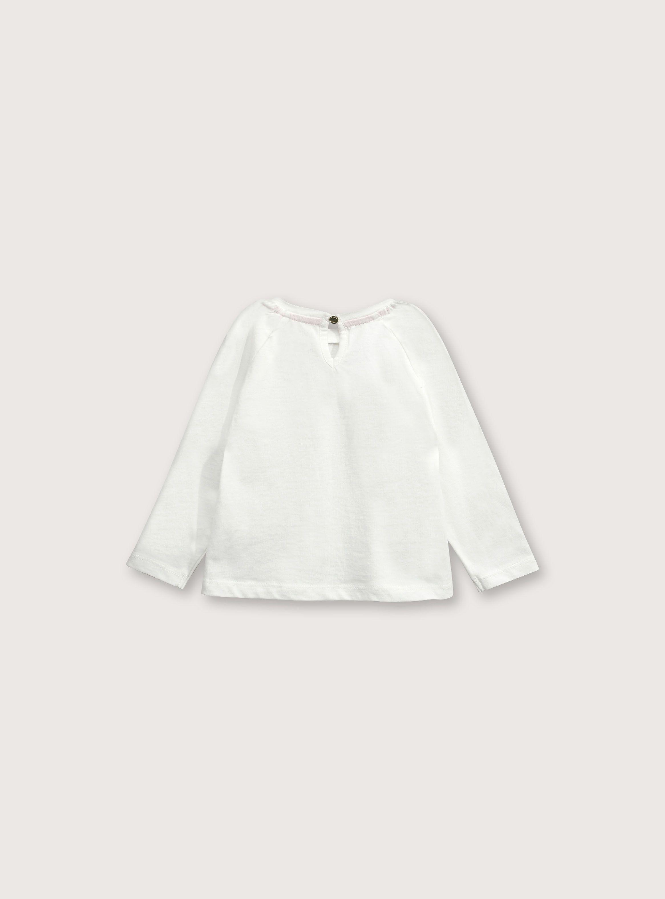 Polera Niña Blanco 38533 OPALINE-1