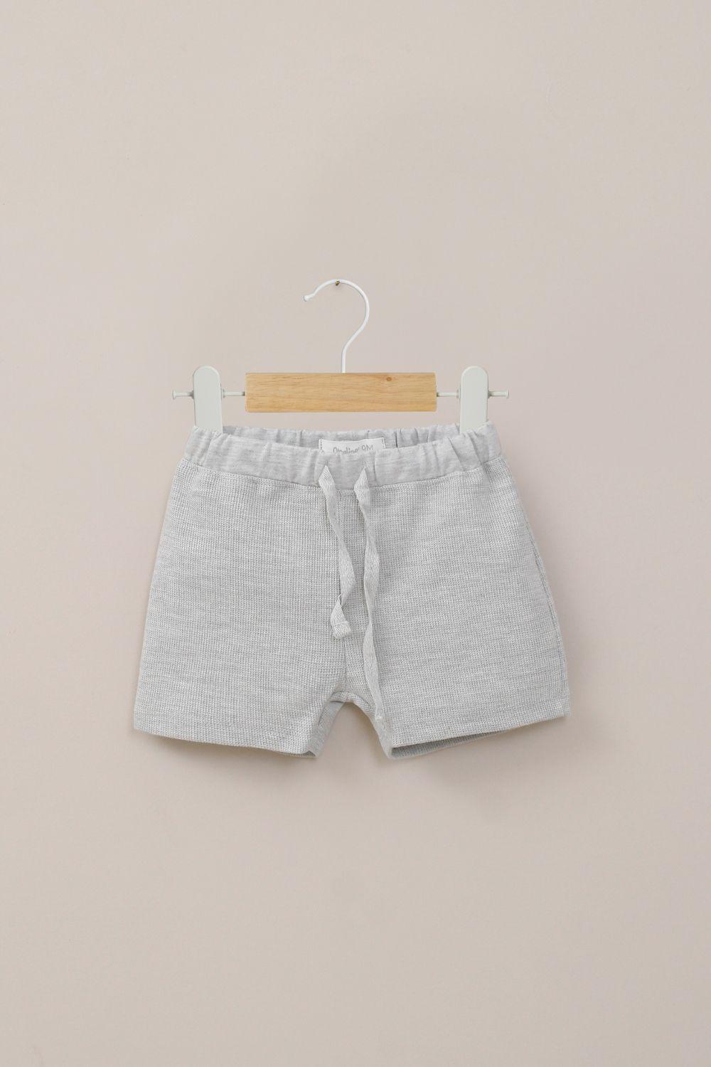 Short gris de niño-0