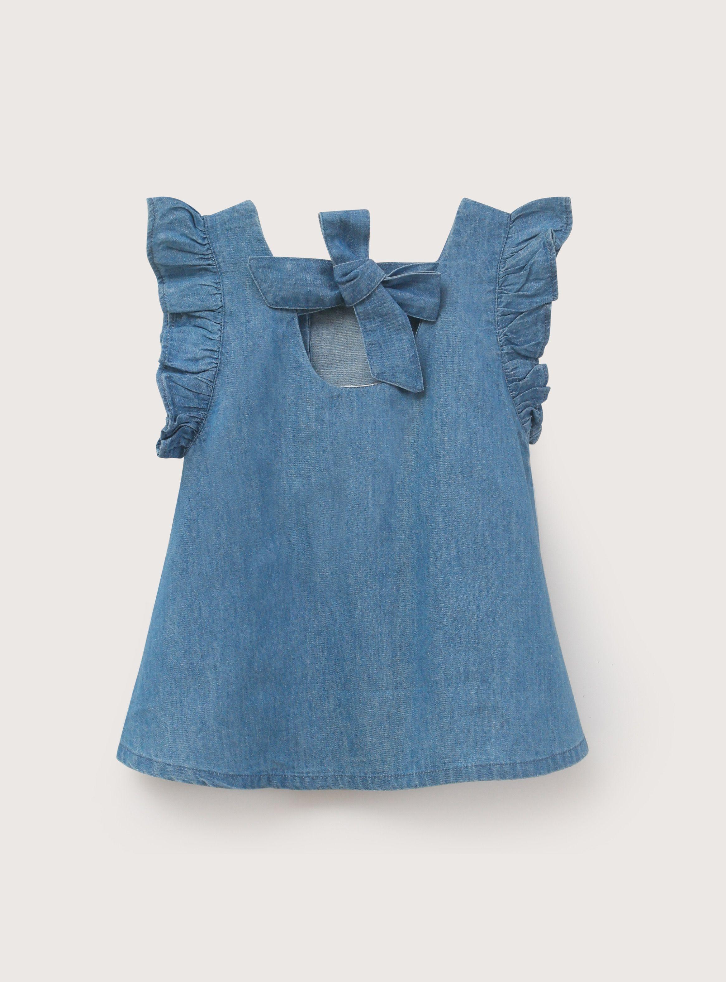 Vestido Denim Infant Niña-2