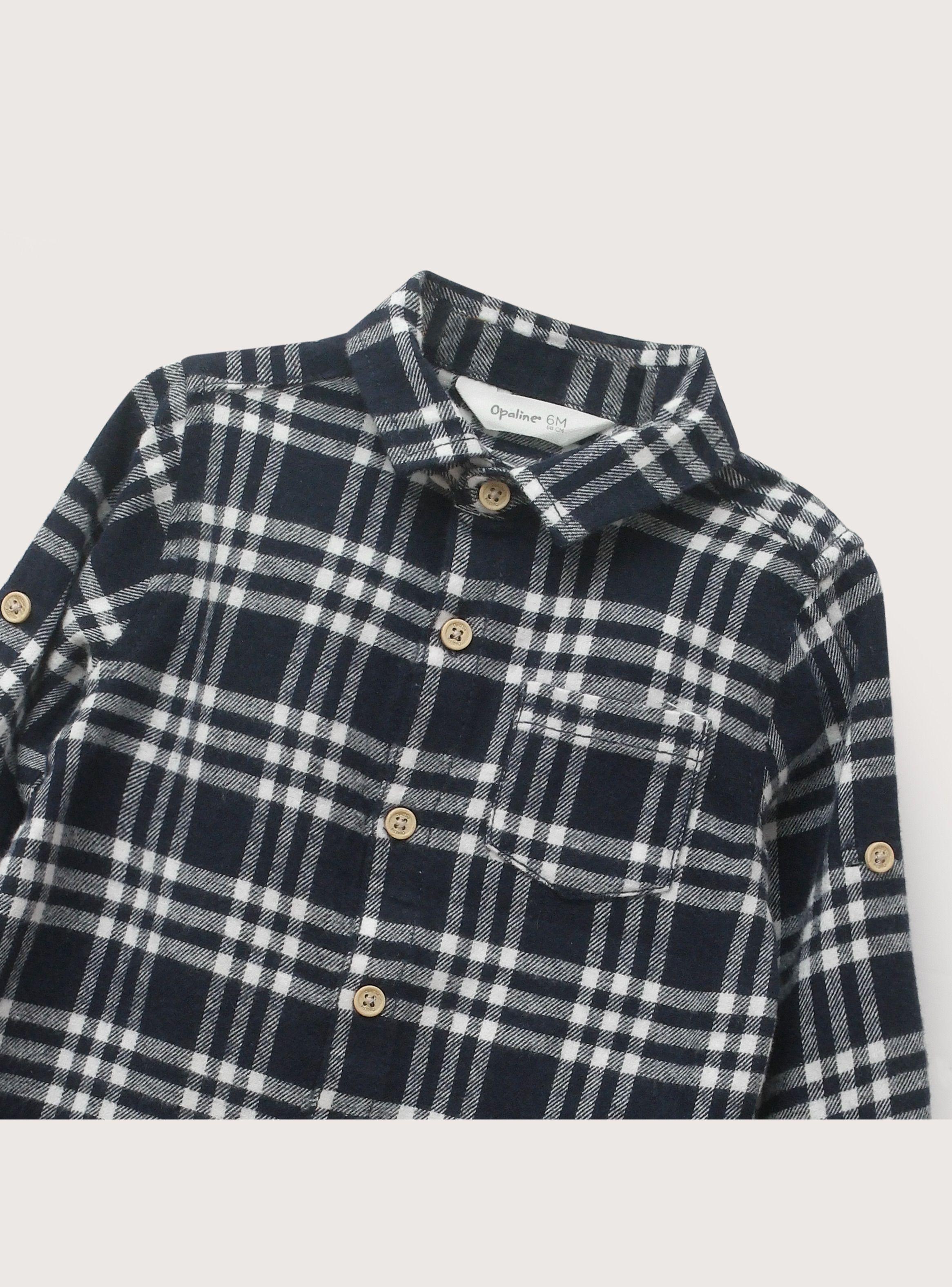 Camisa Azul Infant Niño-3
