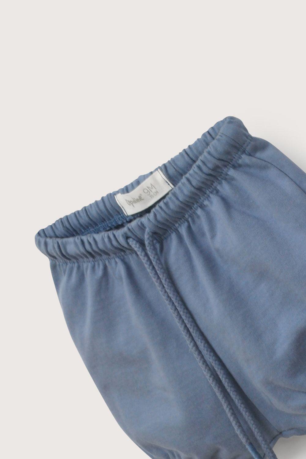 Short azul de bebé niño-3