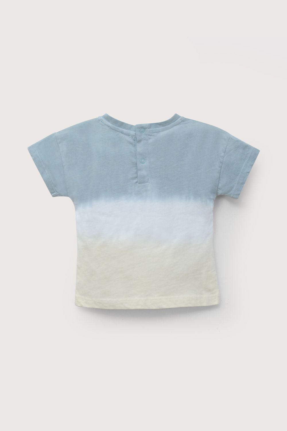 Polera manga corta amarilla de niño-2