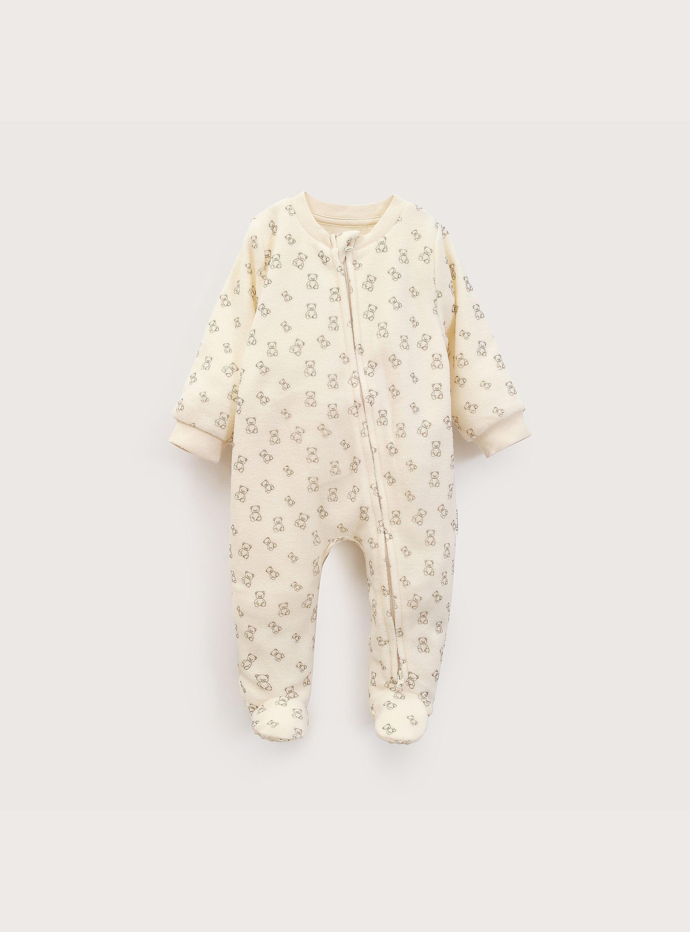 Pijama De Polar Bebe Niño-1