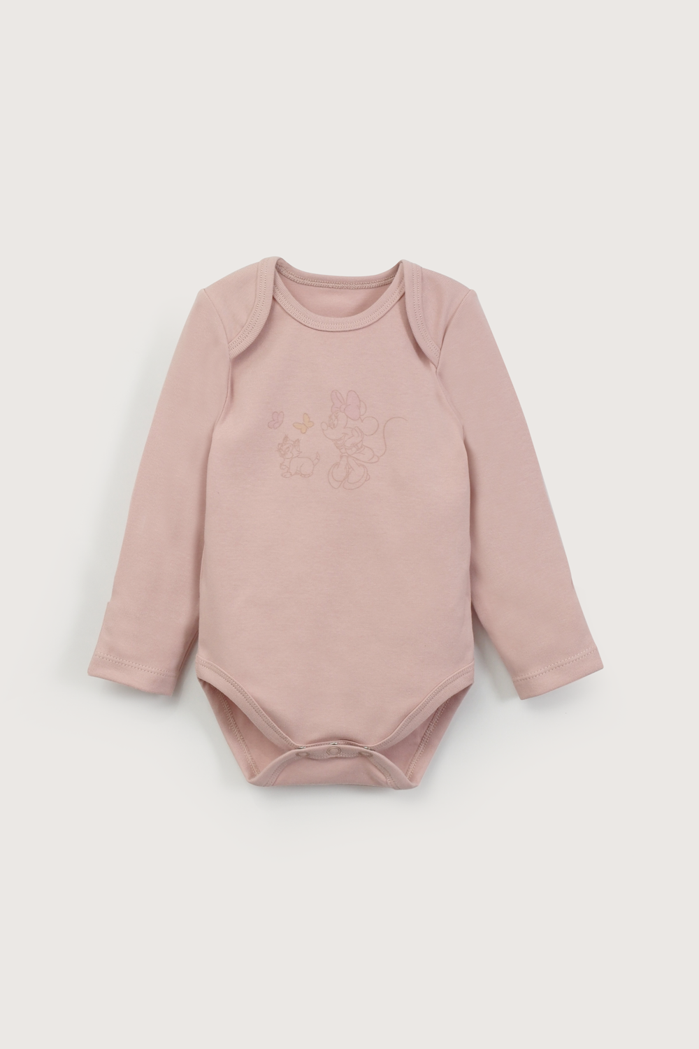 Tripack bodies manga larga disney de bebé niña-3