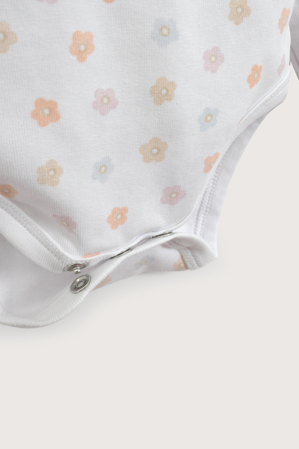 Tripack bodies manga larga disney de bebé niña-5