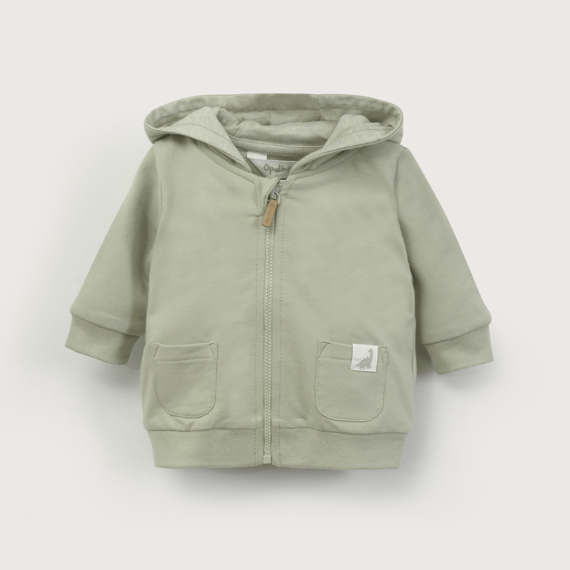 Polerón verde de bebé niño-1