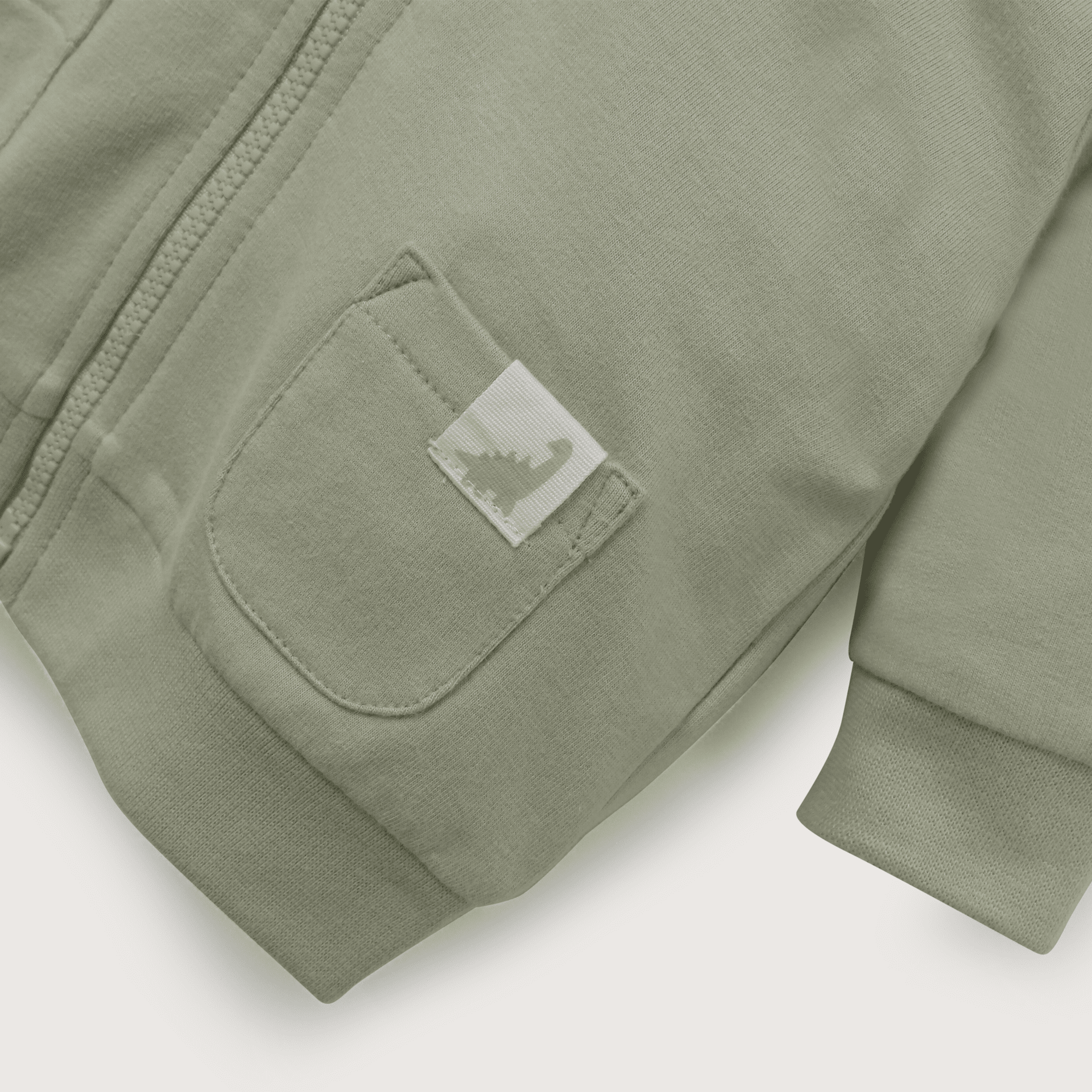 Polerón verde de bebé niño-4