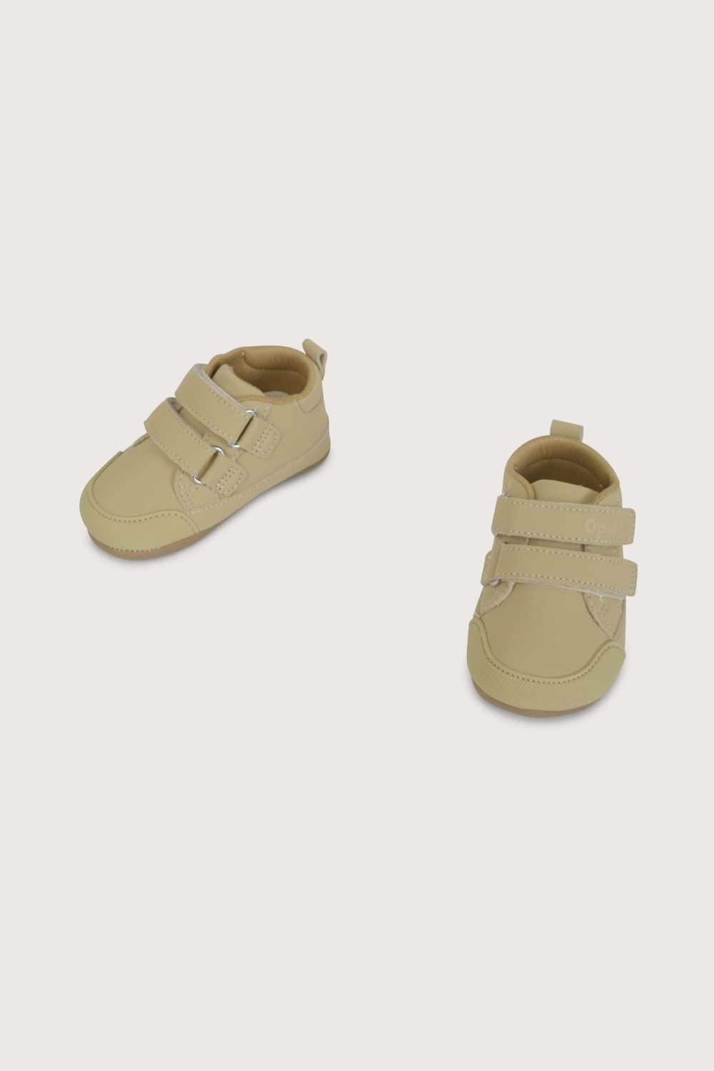 Zapatilla ultra flexible café de niño-3