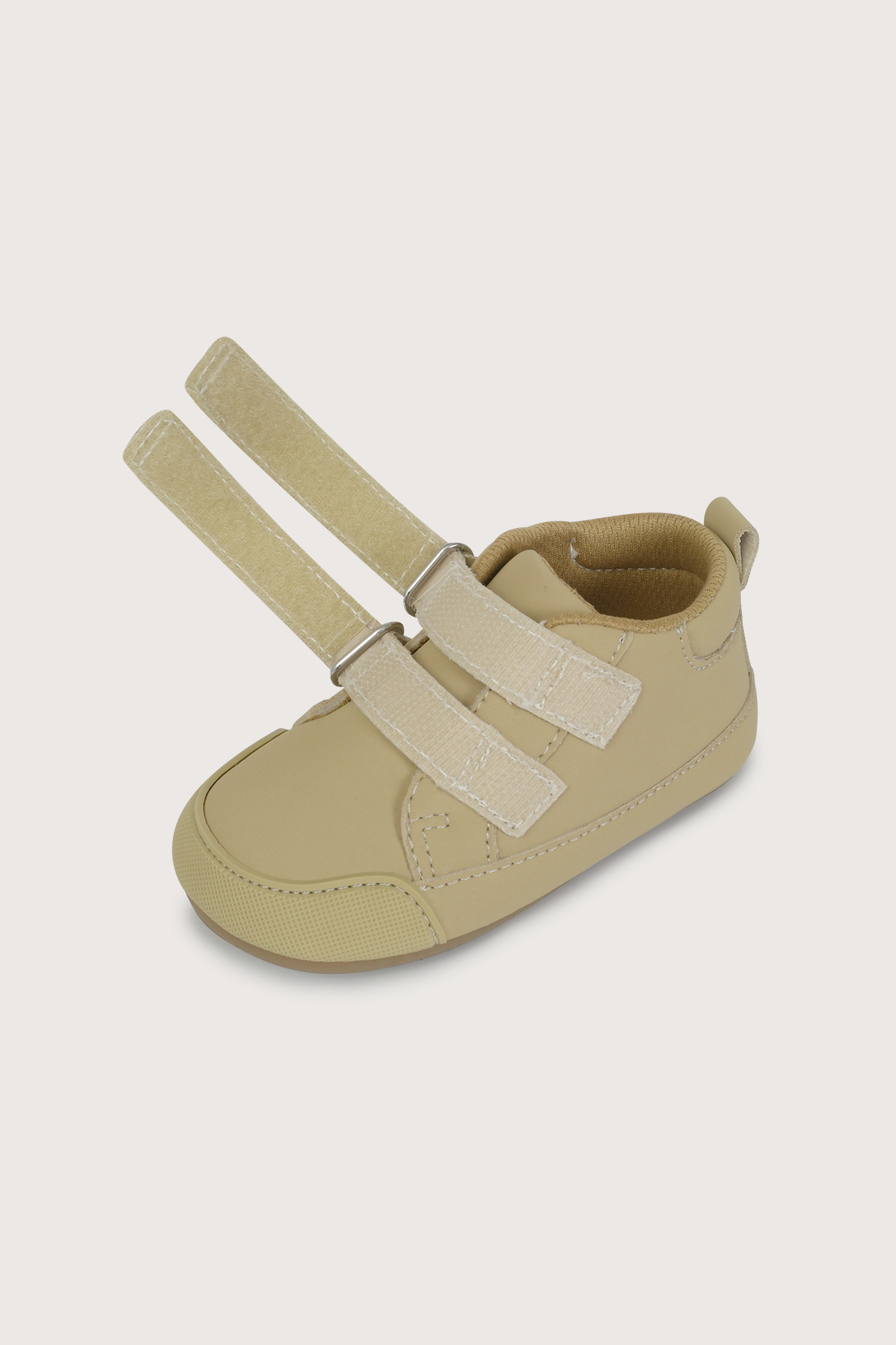 Zapatilla ultra flexible café de niño-6