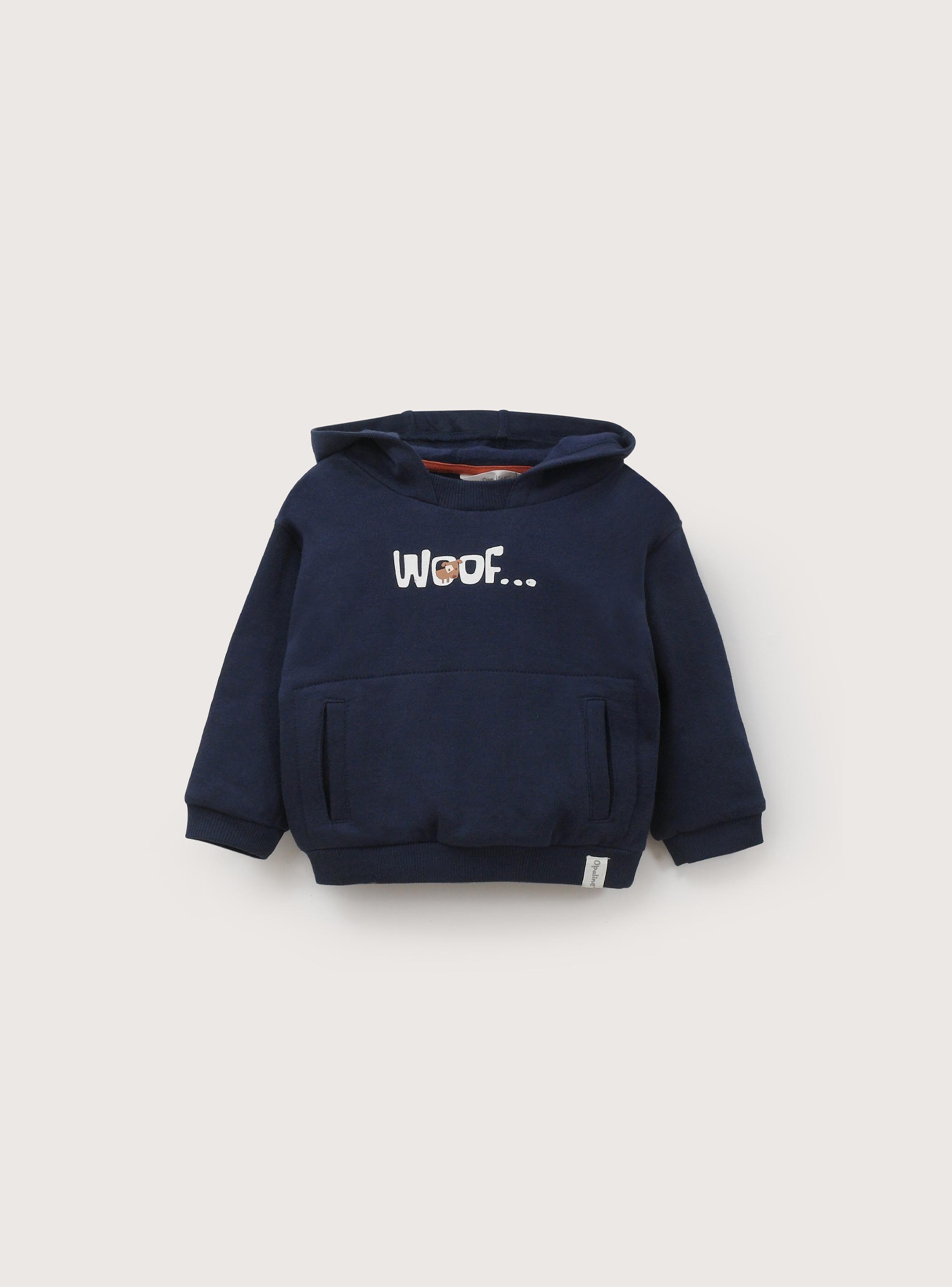 Poleron Infant Niño Azul Marino-0