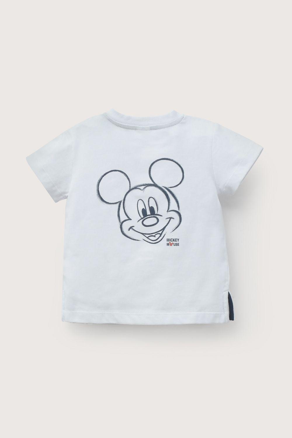 Polera blanca disney de niño-2