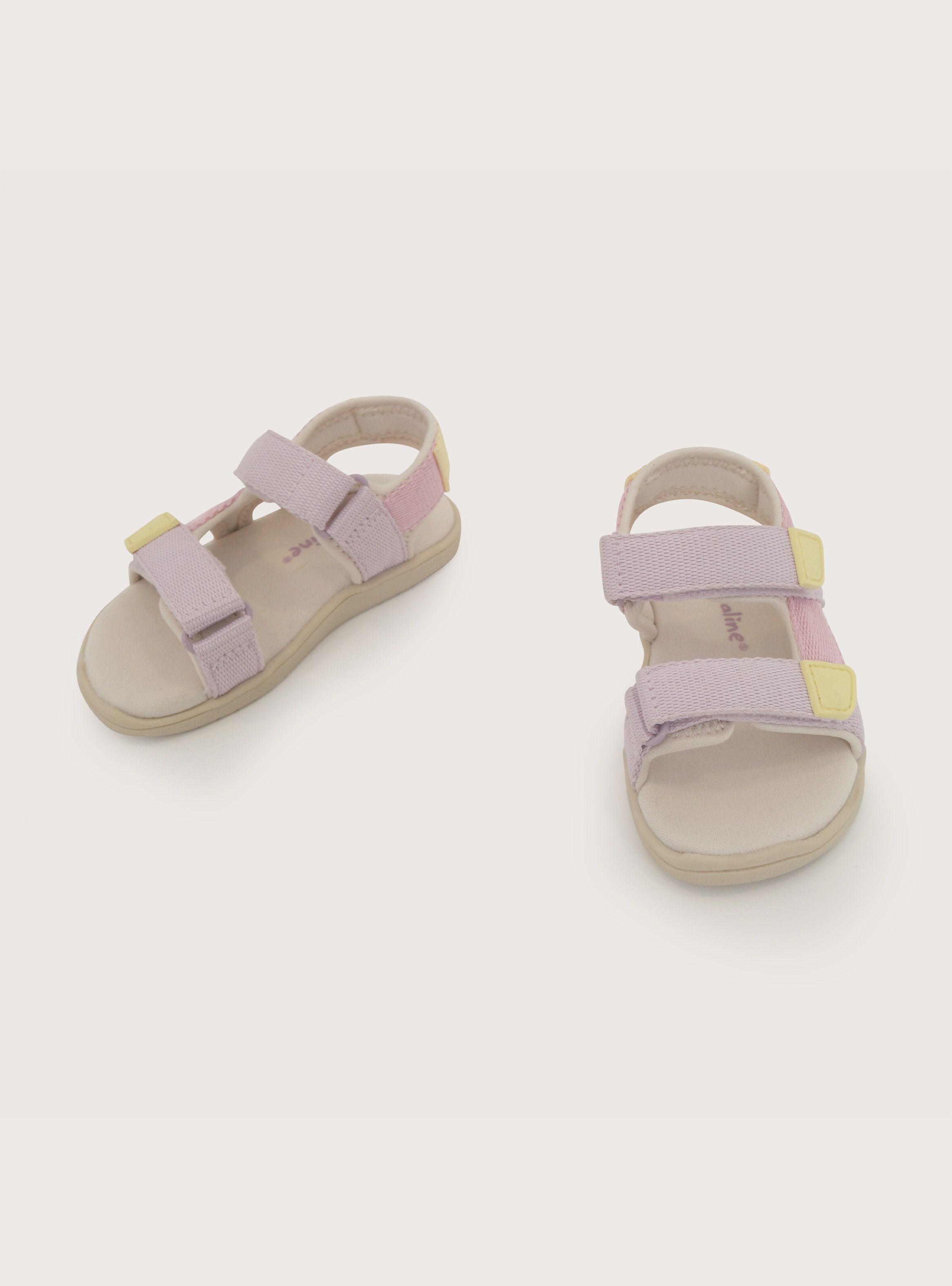 Sandalia Straps Niña Lila-3