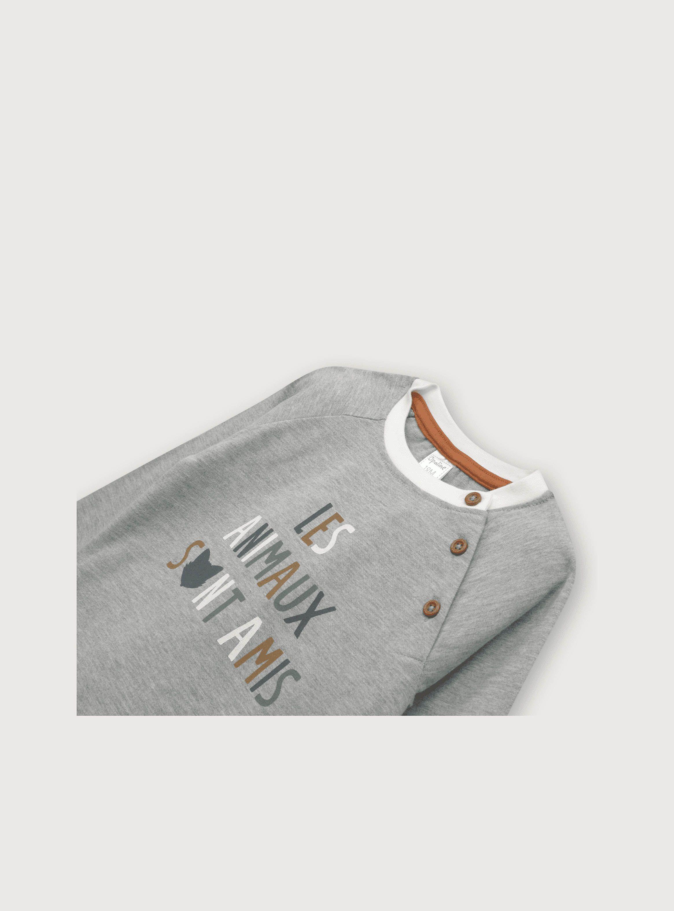 Polera Niño Campo Gris (06m A 4a)-2