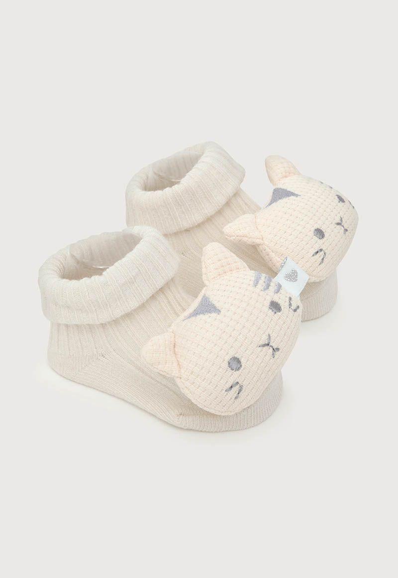 Calcetines Niño Blanco (6M a 9M) OPALINE-5