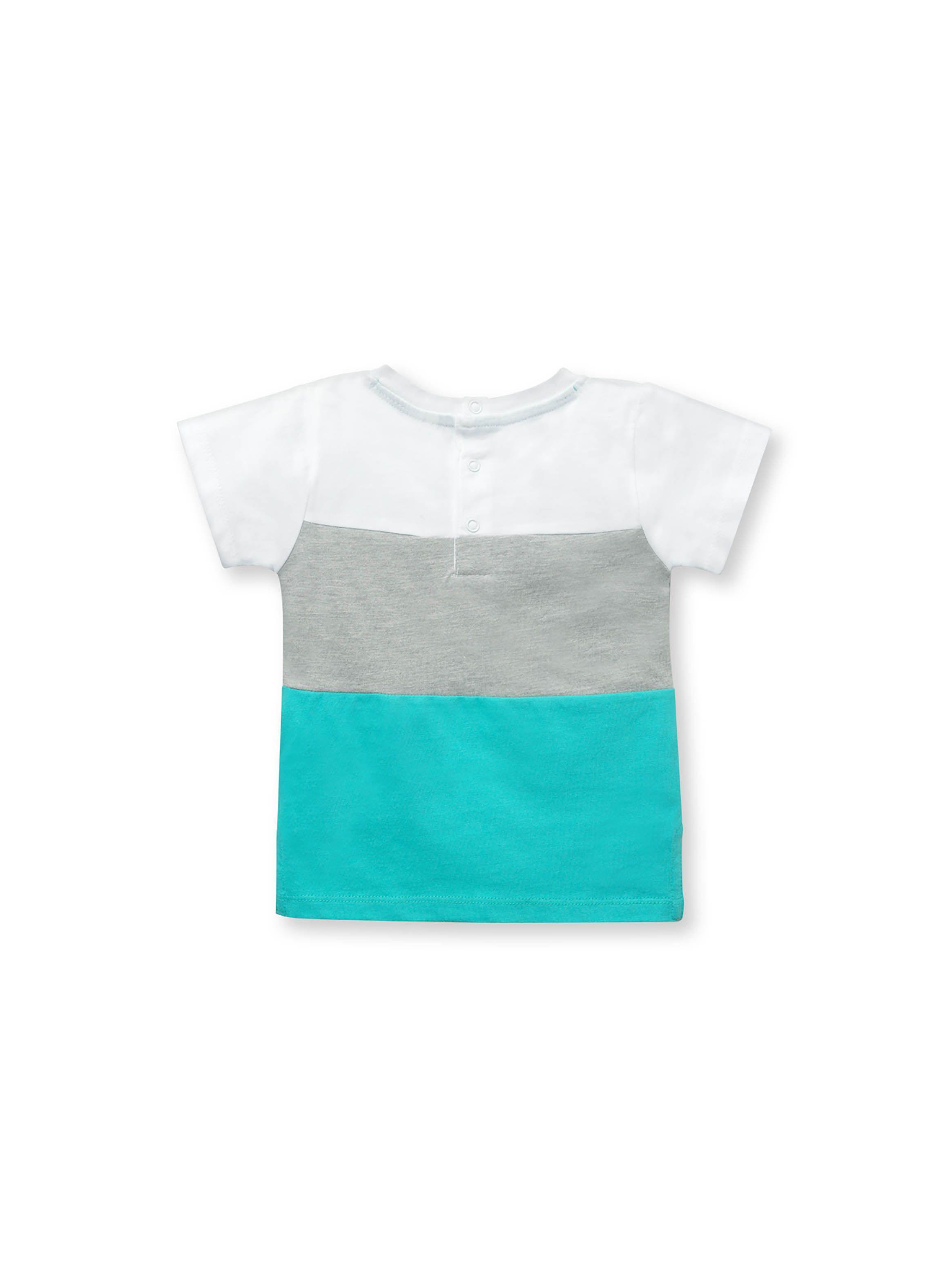 Polera De Niño Dino Blanco (6M A 4A) Opaline-1