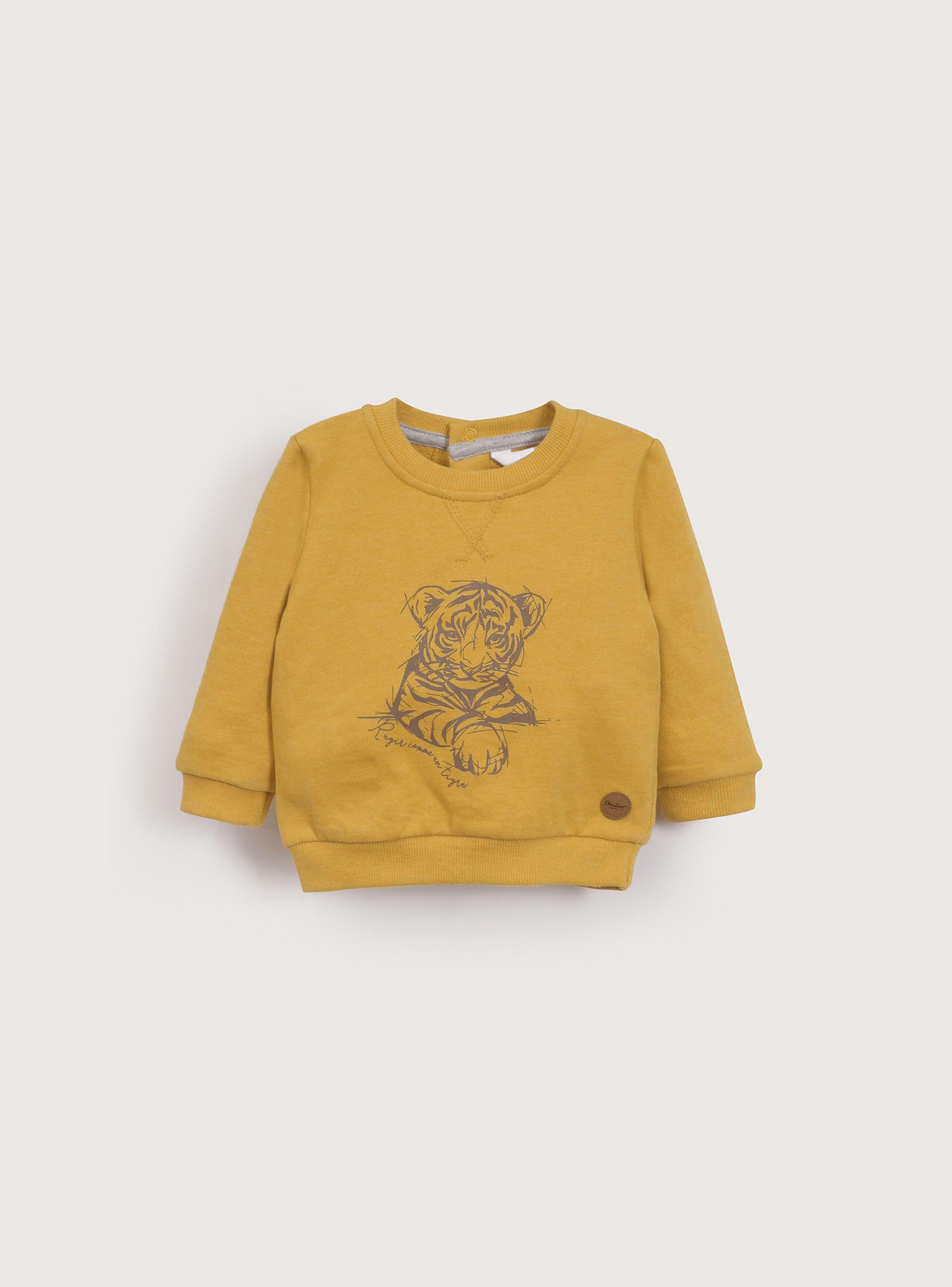 Polerón amarillo de  niño-1