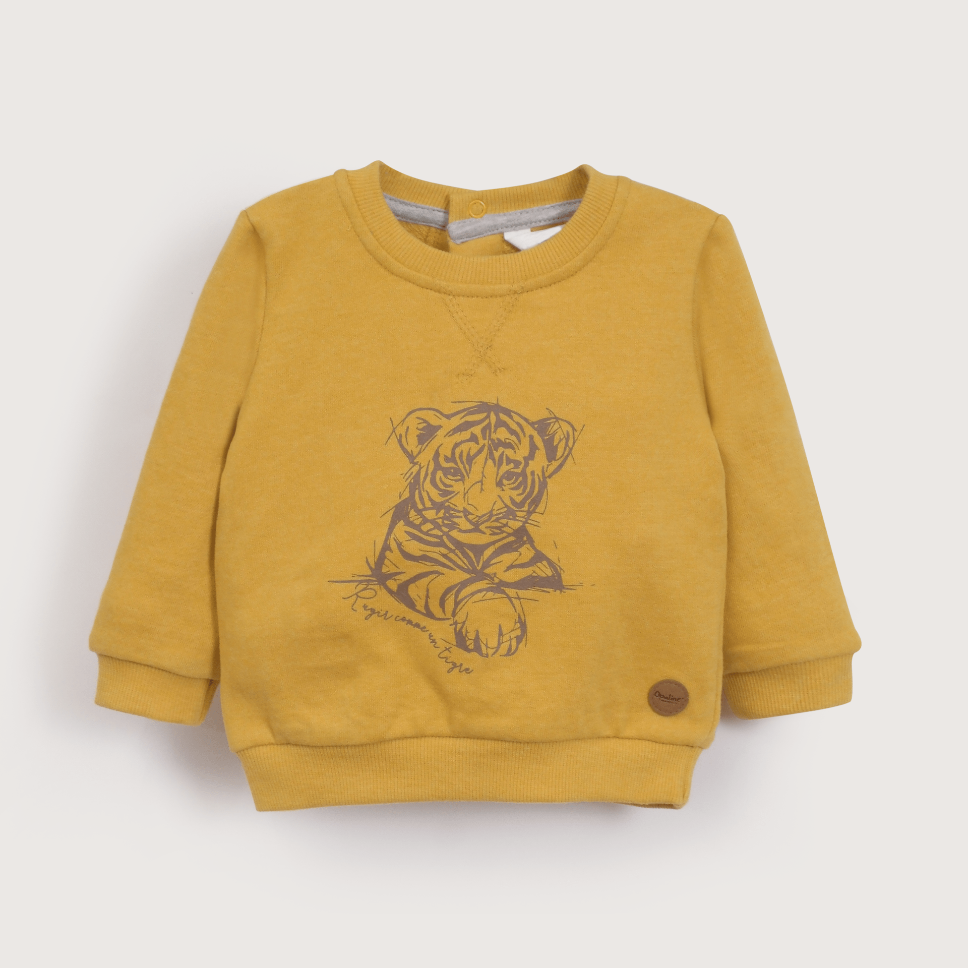 Polerón amarillo de  niño-1