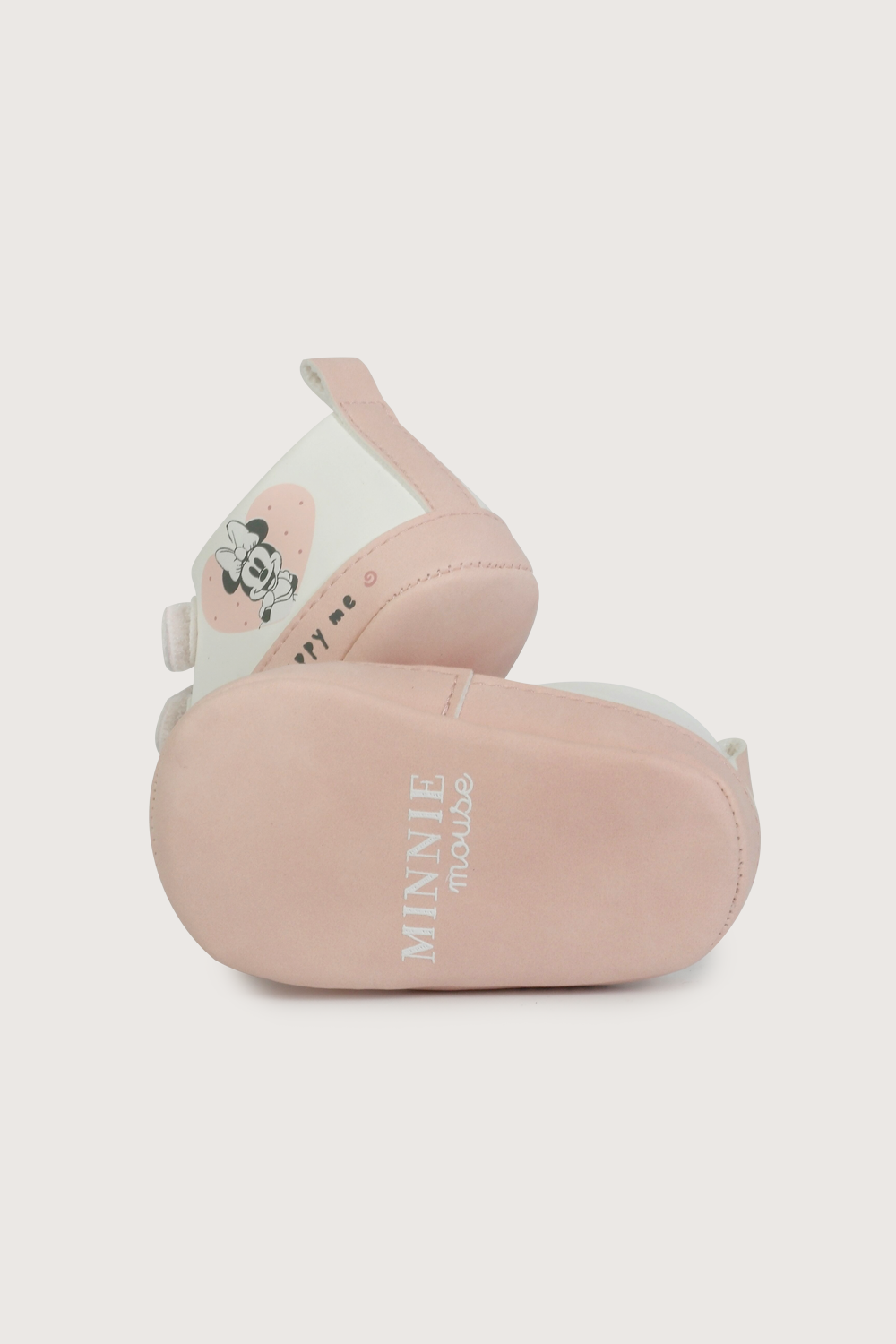 Zapatilla bebé disney blanca de niña-2