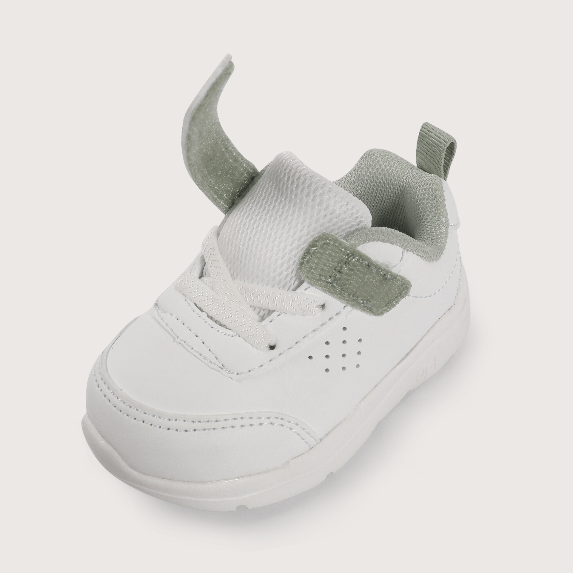 Zapatilla primeros pasos deportiva blanca de niño-6