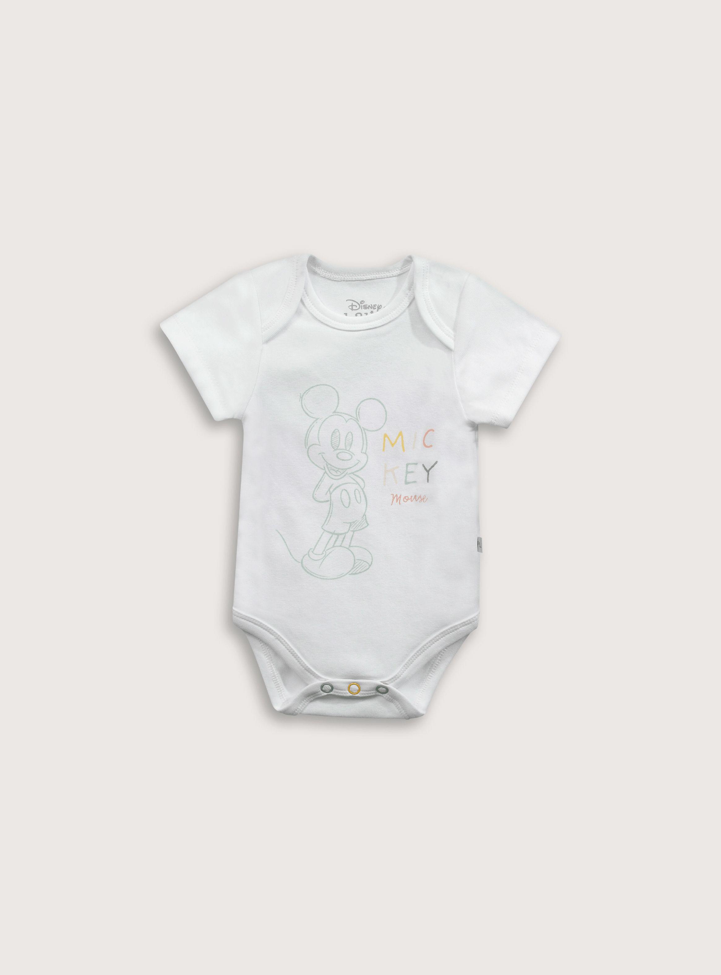 Pack Bodies Disney Blanco de Bebé Niño-2