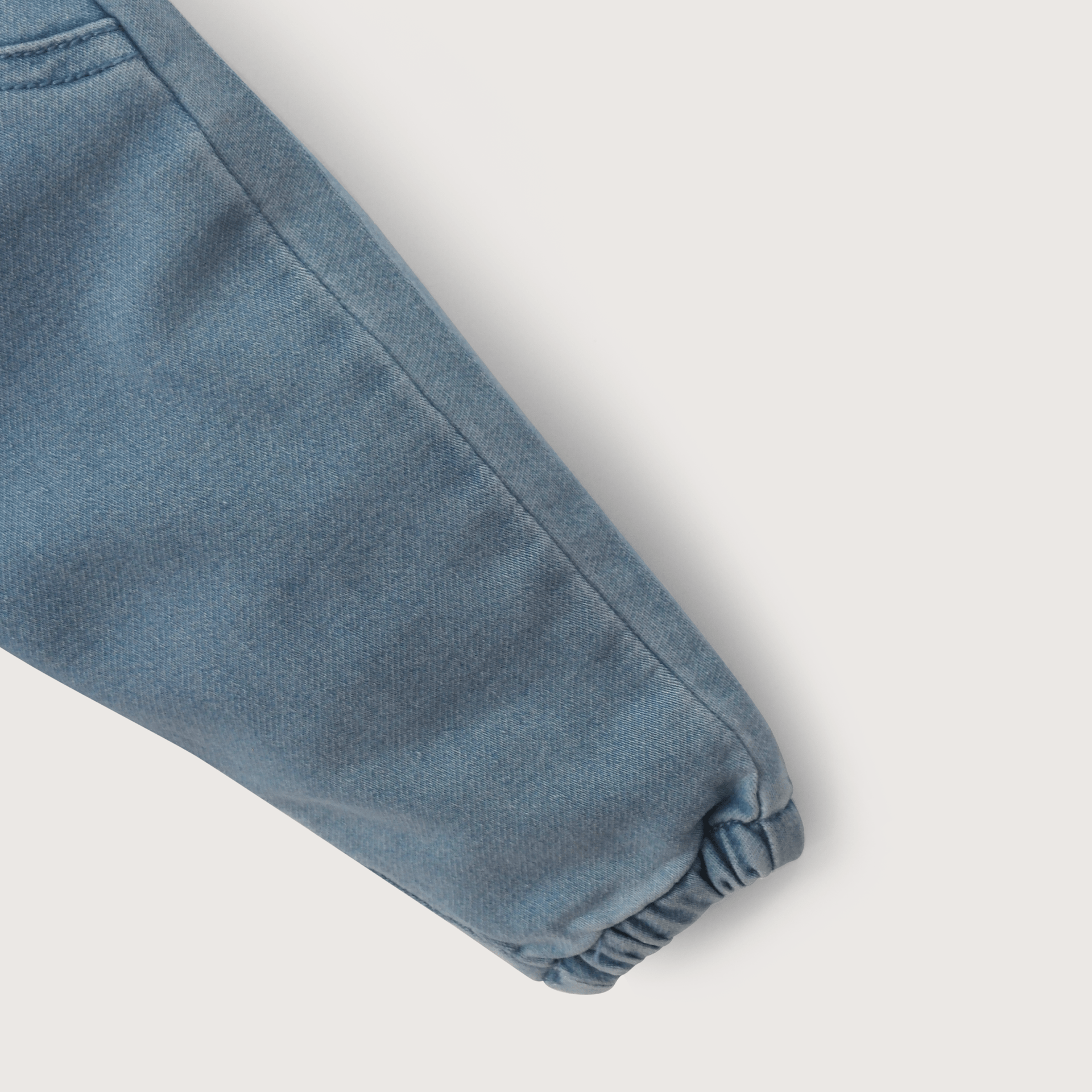 Jeans azul de bebé niña-4