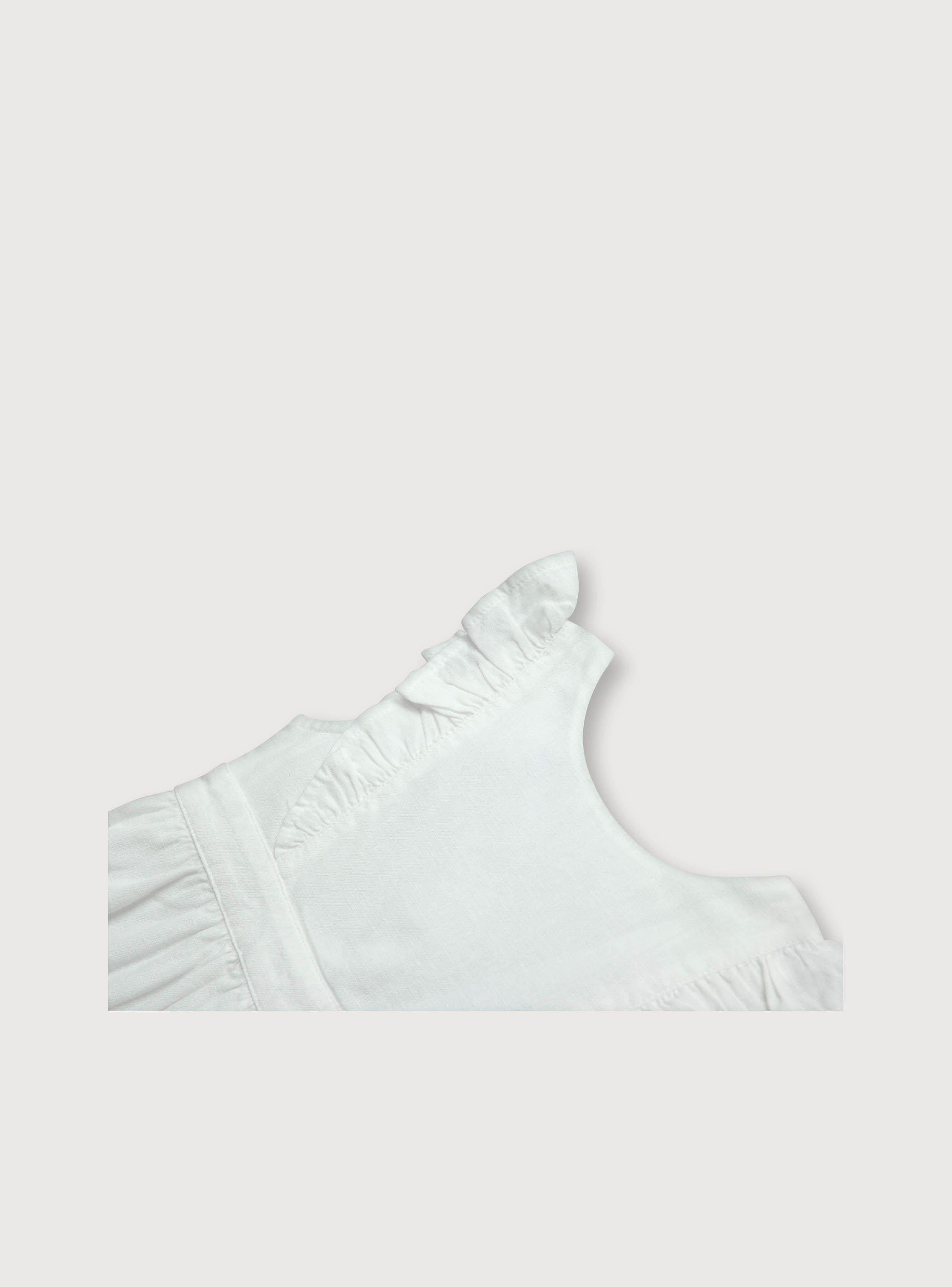 Vestido Niña Navidad Blanco (rn A 9 Meses)-2