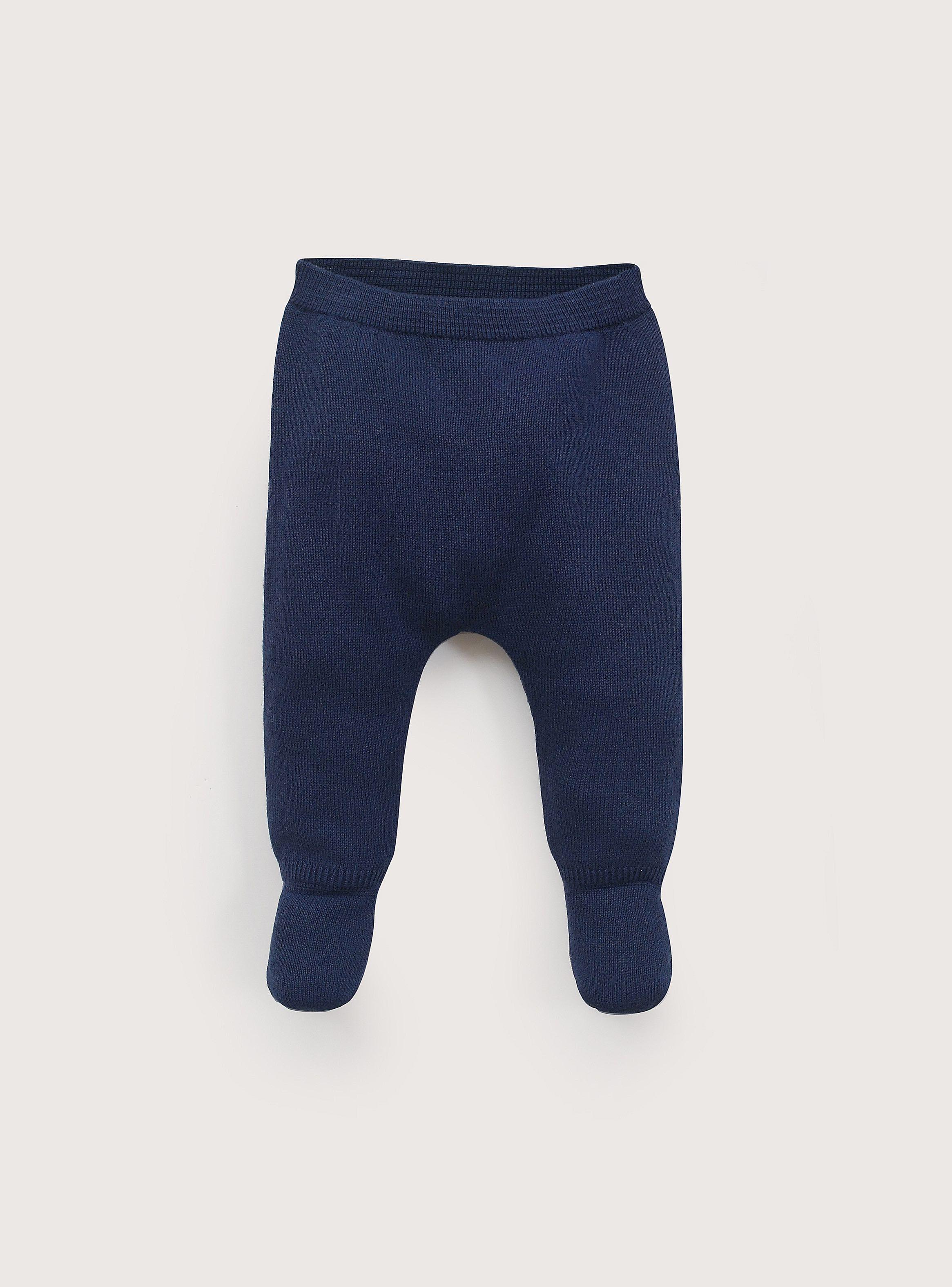 Conjunto Tejido Bebe Niño Azul-3