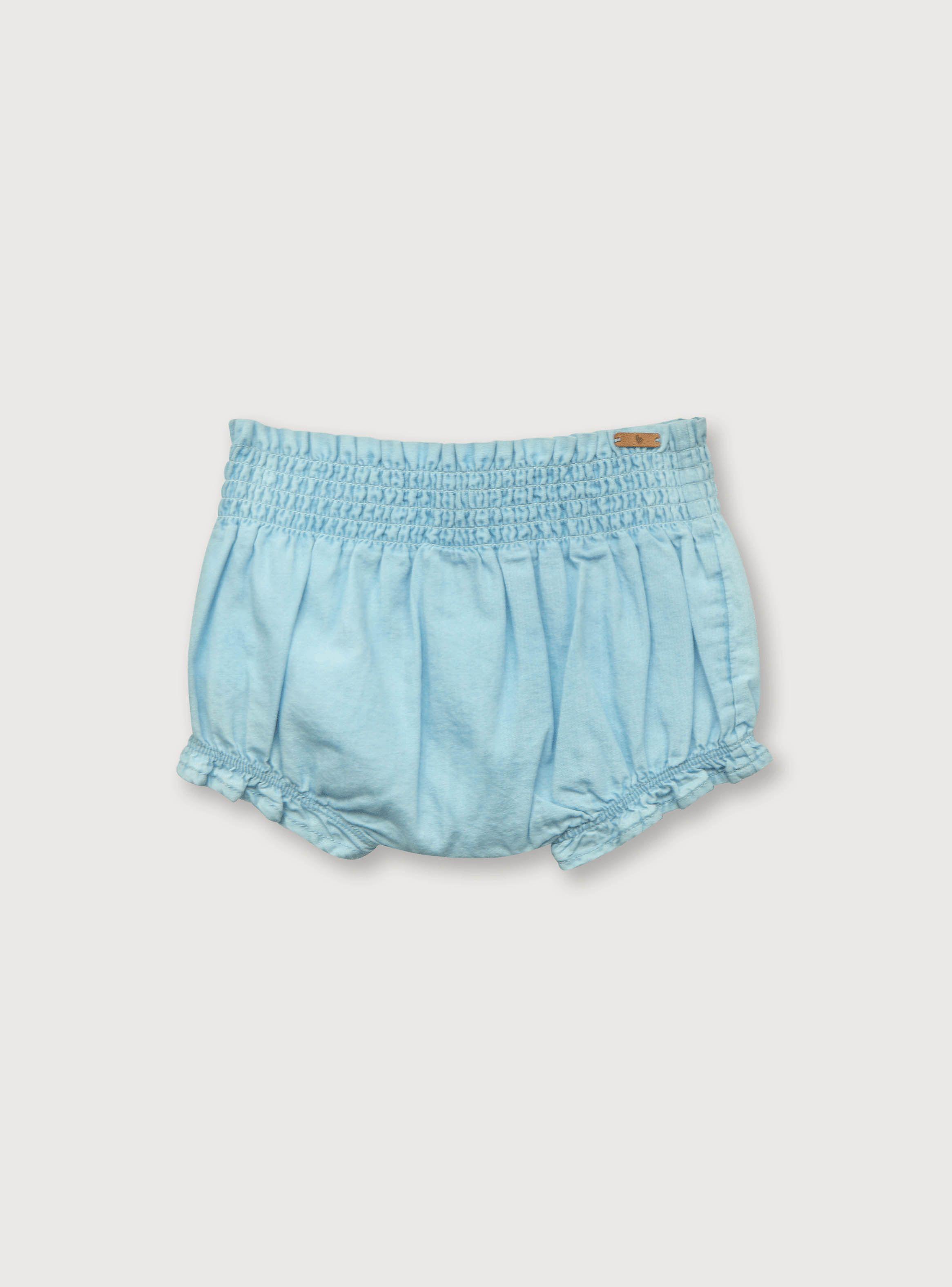 Short Niña Azul (Recién Nacido A 9 Meses) Opaline-1