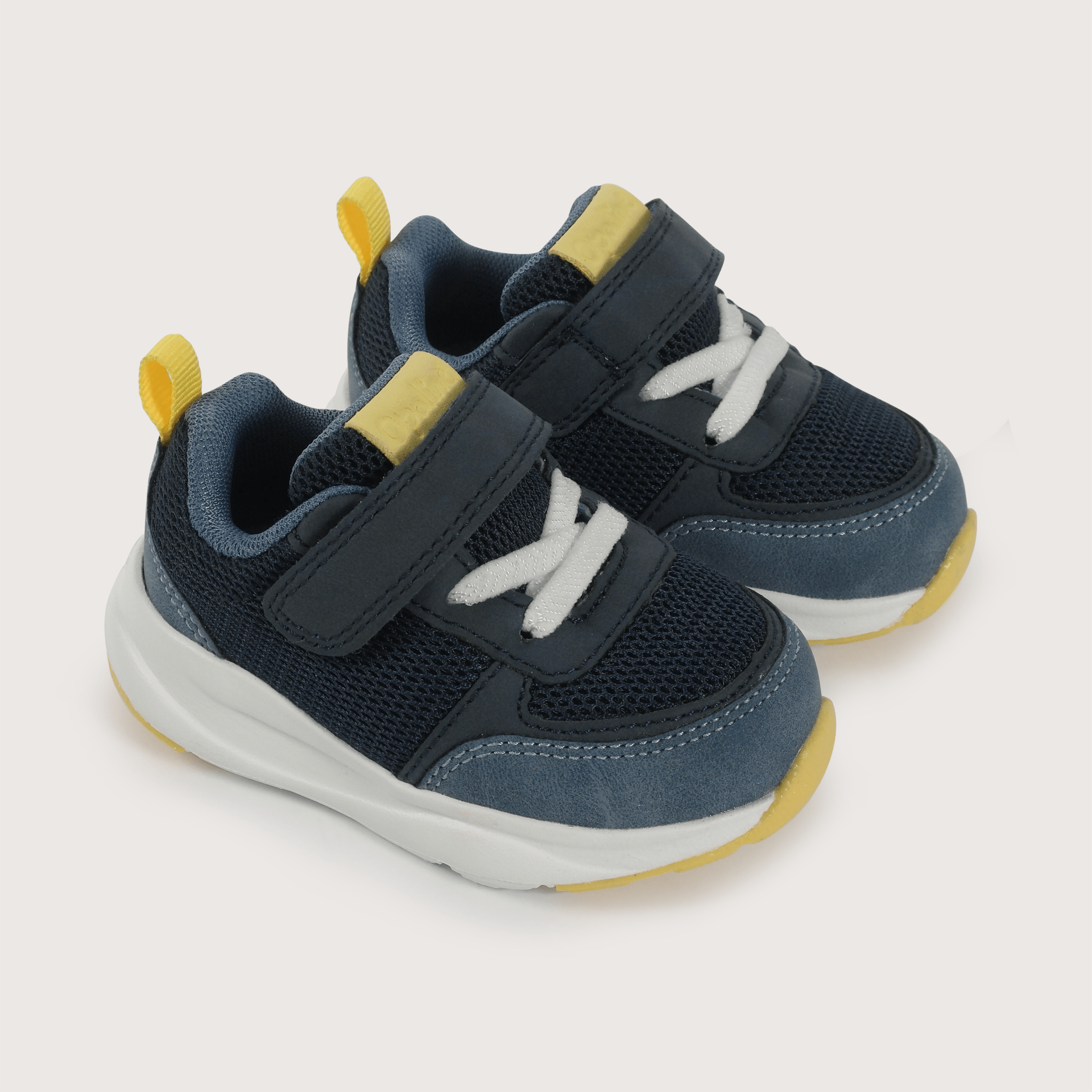 Zapatilla primeros pasos deportiva azul de niño-0